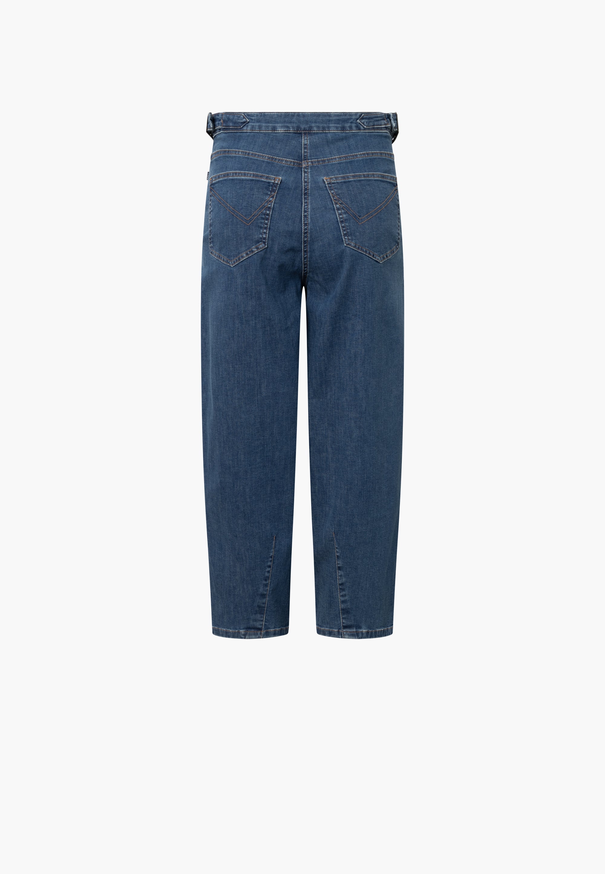 LAURIE Freya Tapered Loose Cropped Loose 49401 Blue Denim