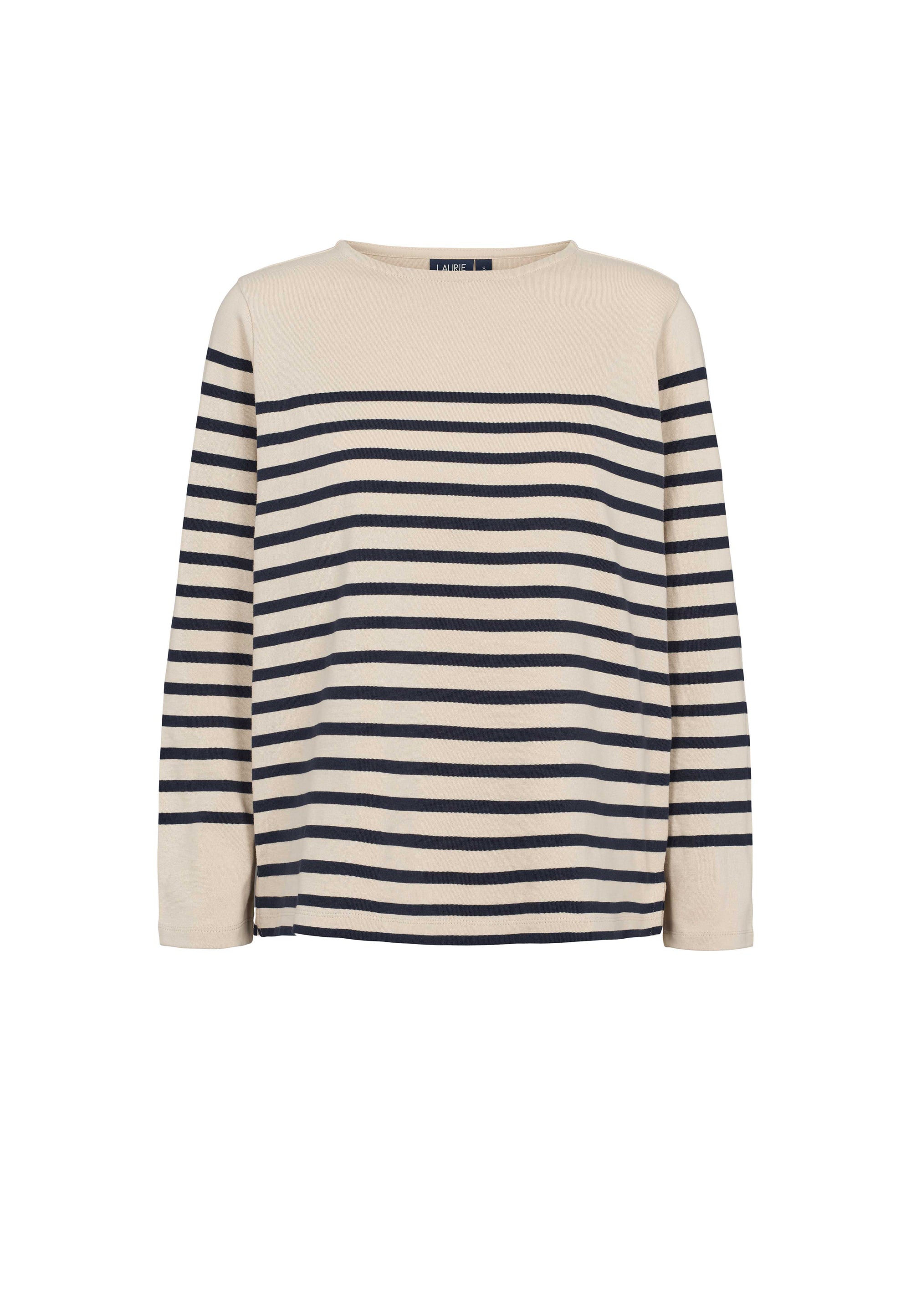 LAURIE  Gabrielle Breton Shirt LS Sweatshirts 13049 Birch Stripe