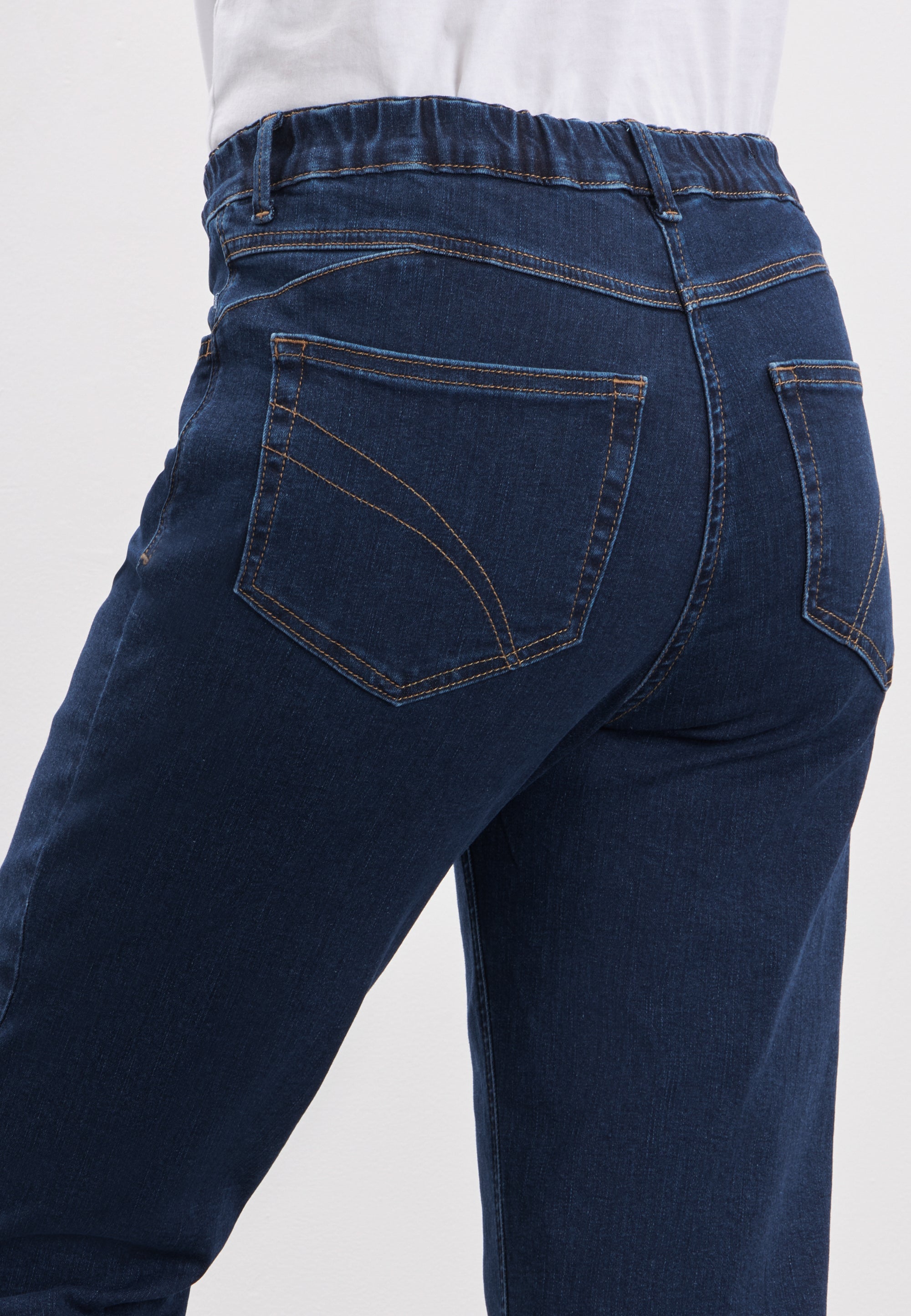 LAURIE Hannah Regular - Ekstra Short Length Regular 40513 Dark Blue Denim
