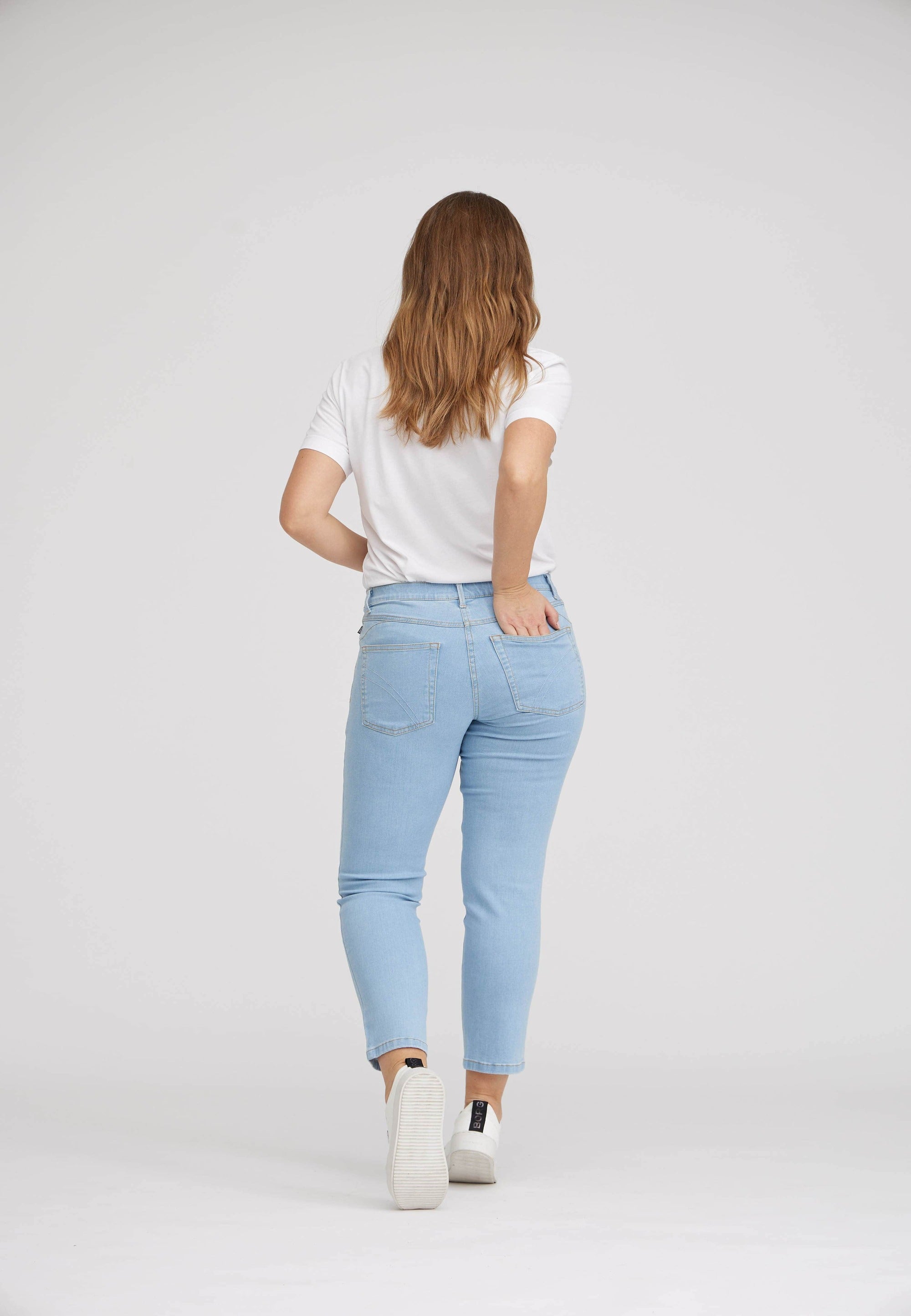 LAURIE  Hannah Regular - Extra Short Length Regular 49301 Light Blue Denim