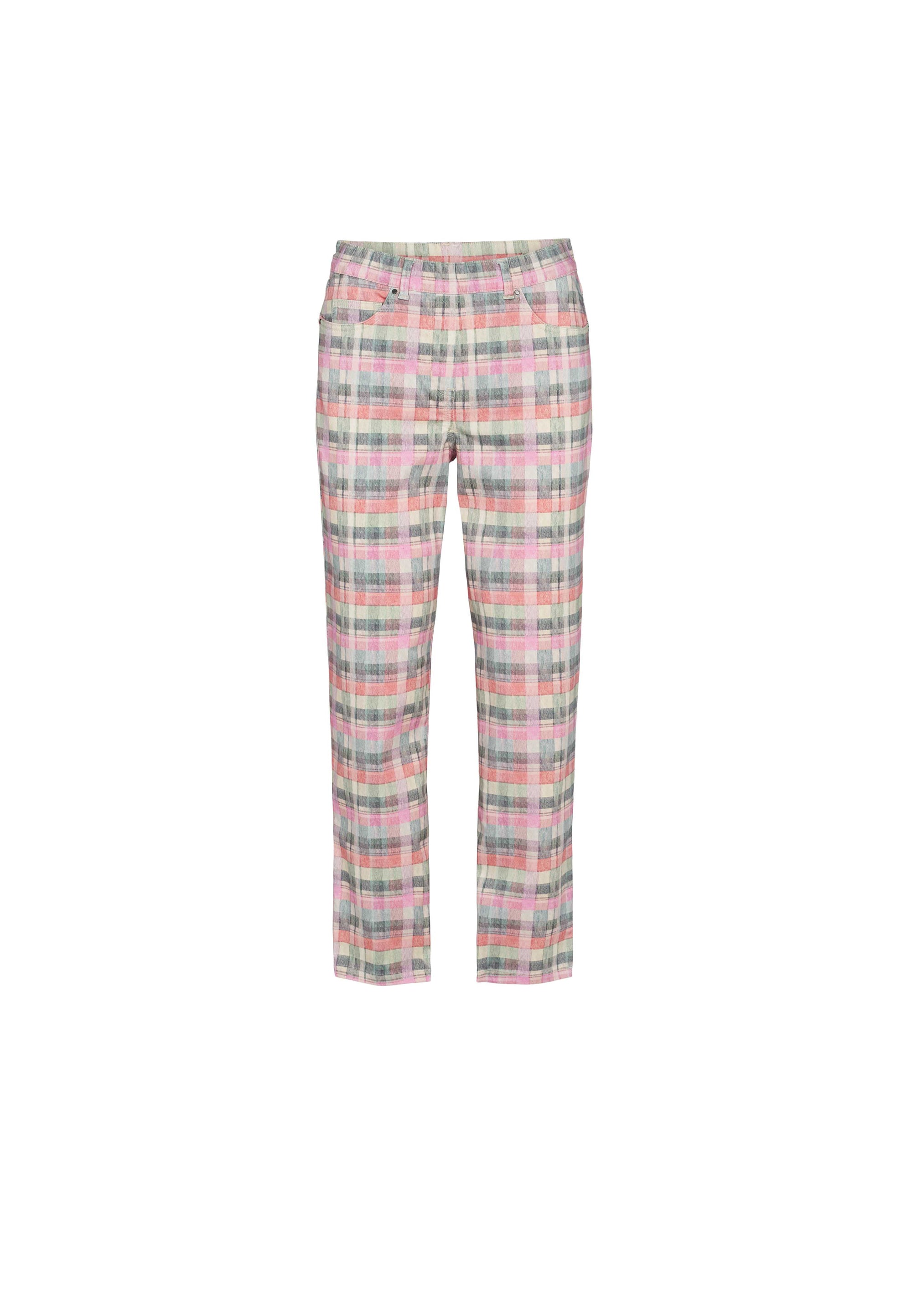 LAURIE Hannah Regular - Extra Short Length Trousers REGULAR 30149 Peony Print