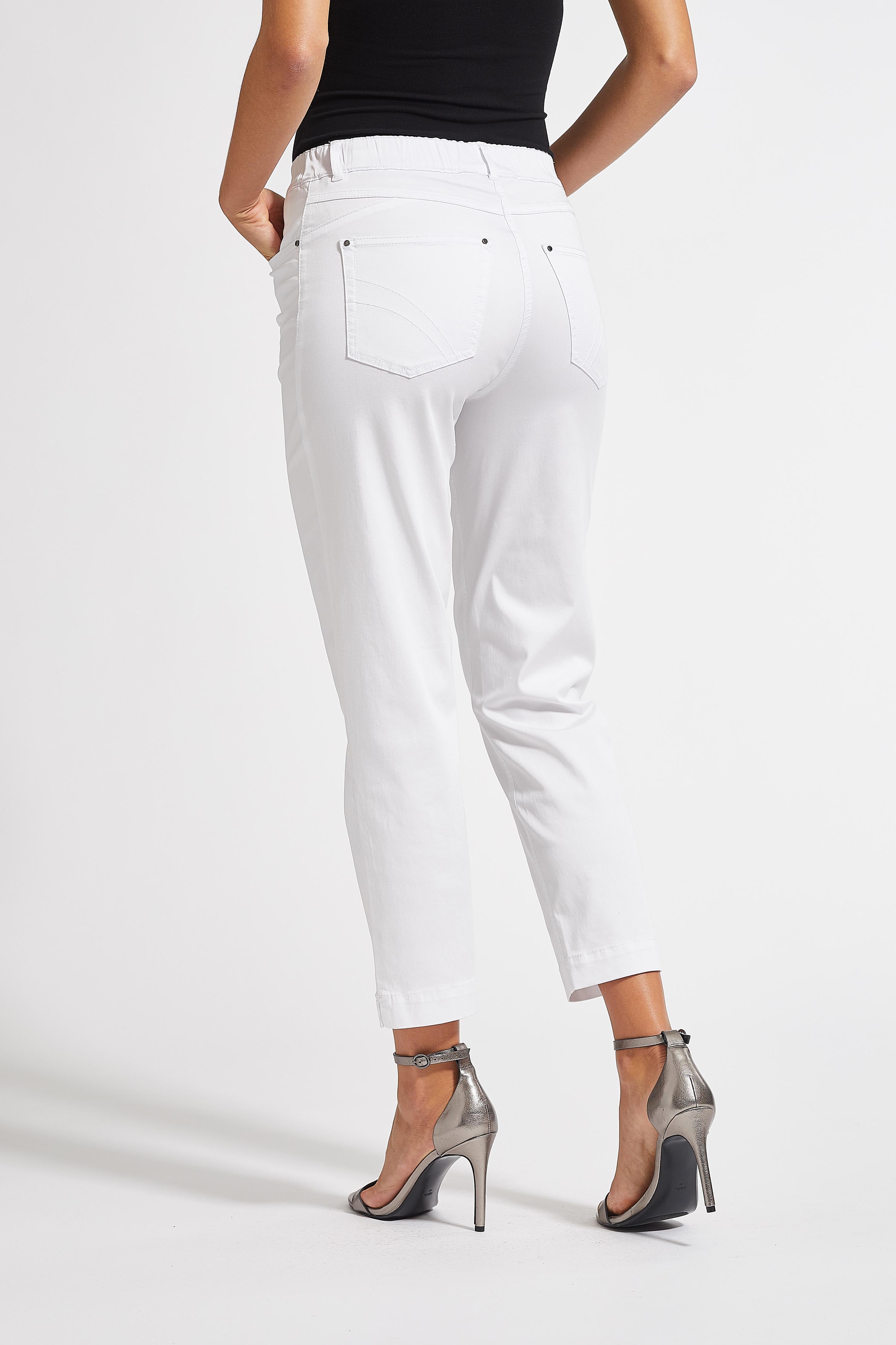 LAURIE  Hannah Regular Crop Regular 10122 White