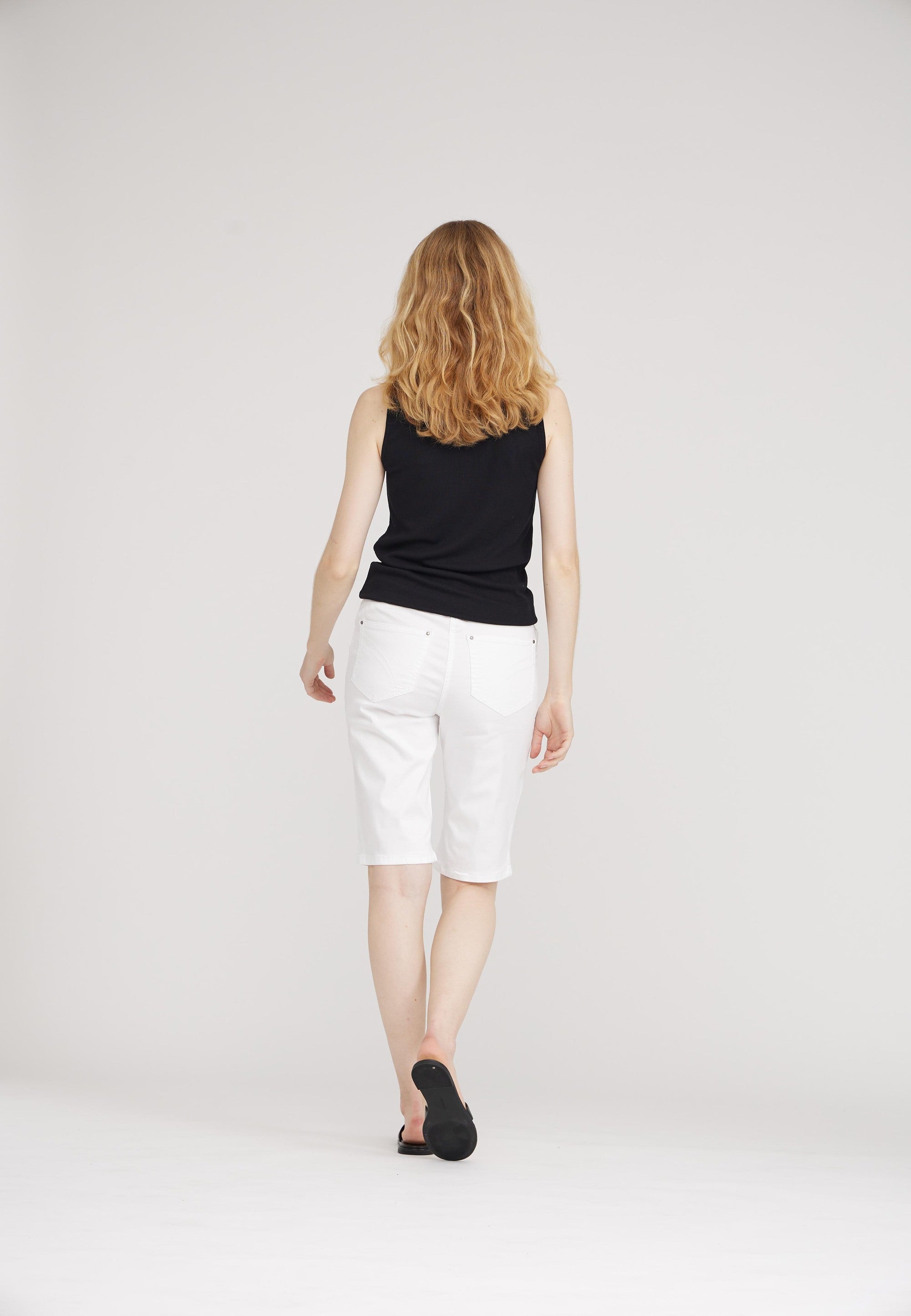 LAURIE Hannah Regular Shorts Trousers REGULAR 10122 White