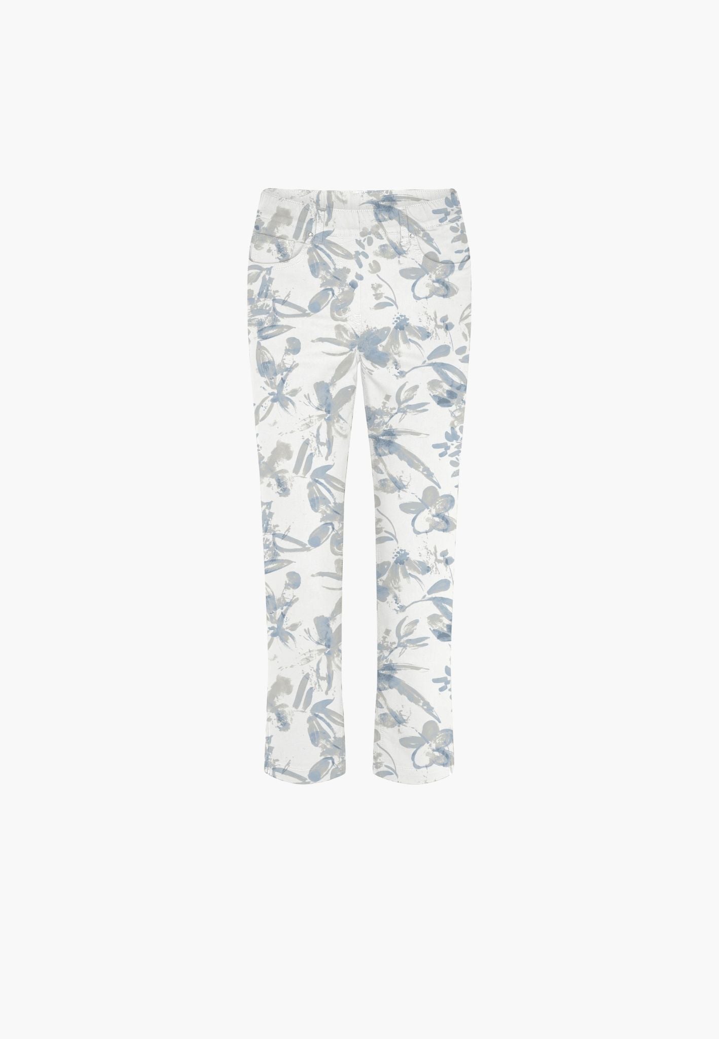 LAURIE Hannah Regular - Extra Short Length Regular 44140 Blue flower print