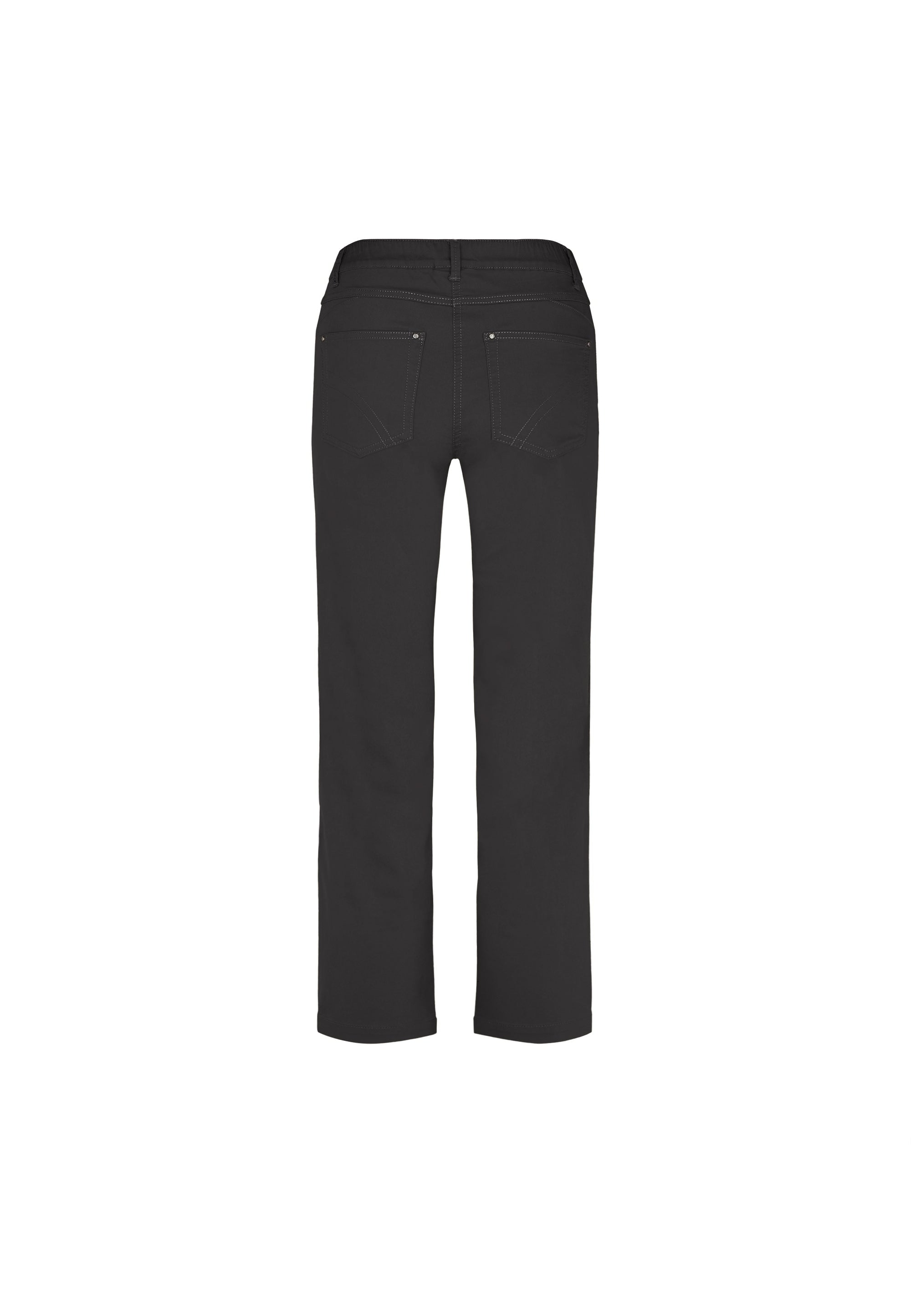 LAURIE Helen Straight - Medium Length Trousers STRAIGHT 99000 Black