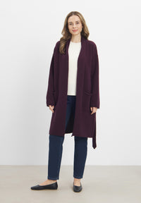 LAURIE Iris Cardigan Knitwear 66000 Zinfandel