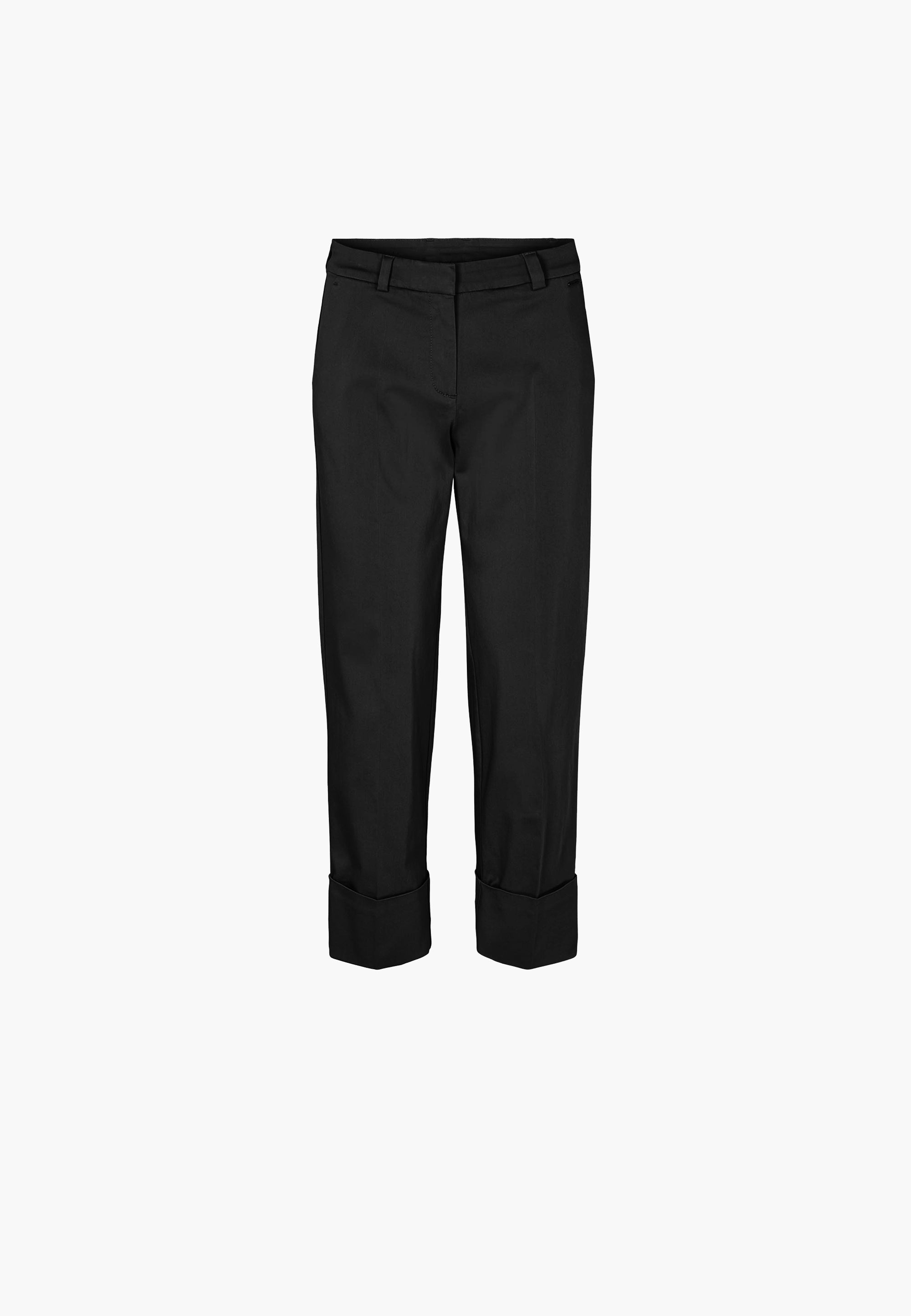 LAURIE Judy Turn-Up Straight Crop Straight 99105 Black