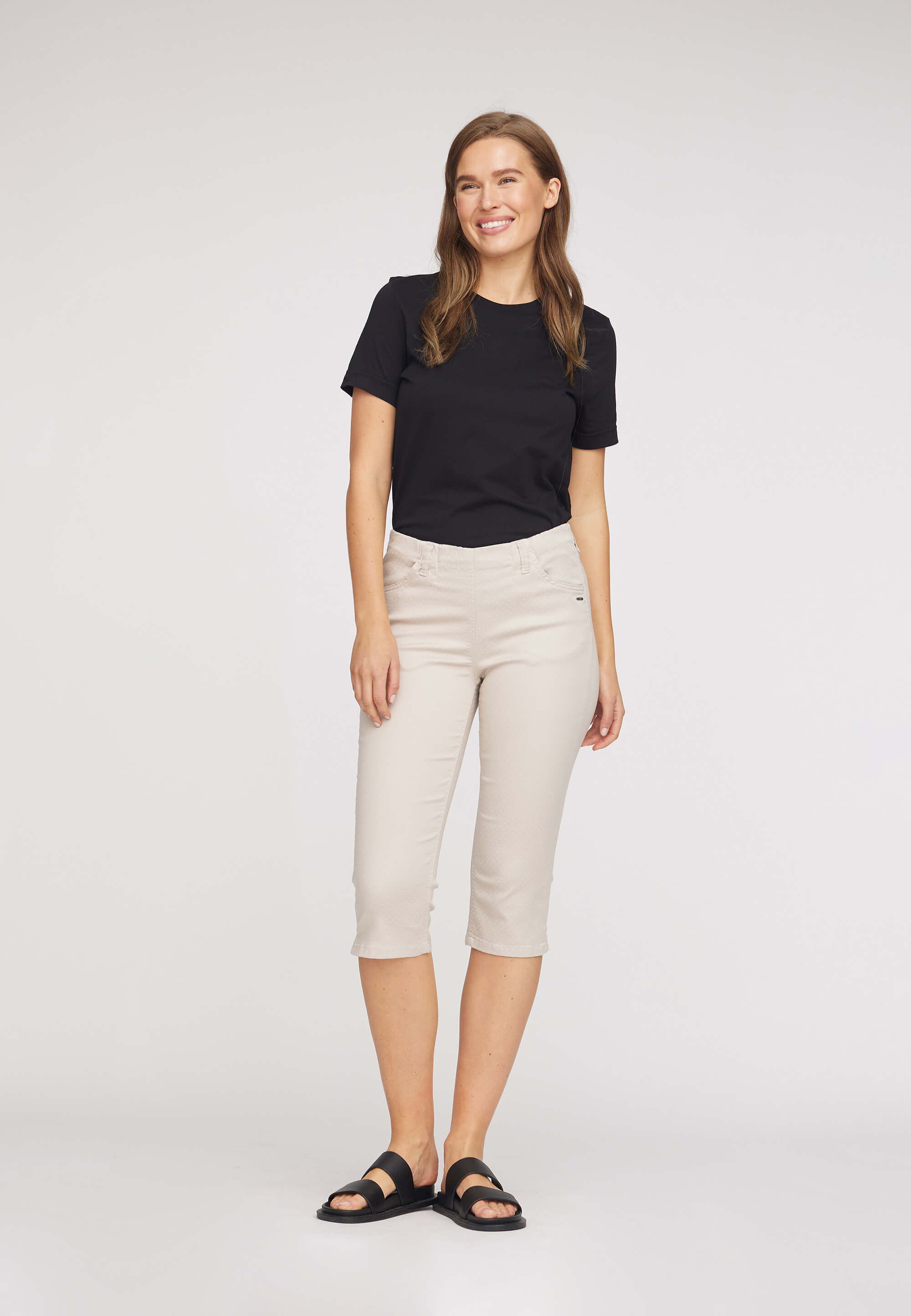 LAURIE Kelly - Capri SL Regular 25005 Grey Sand Print