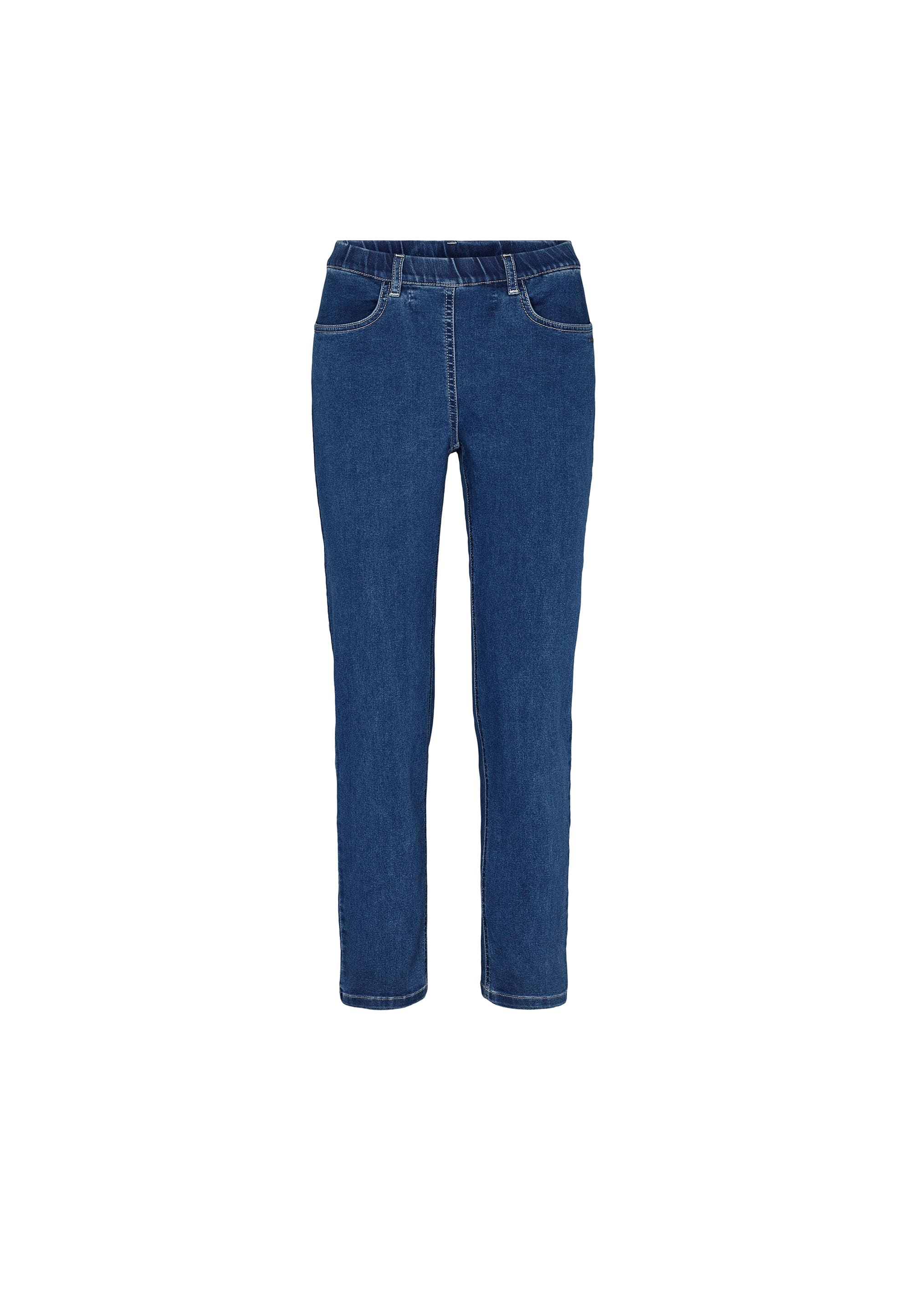 LAURIE Kelly Regular - Short Length Trousers REGULAR 49401 Blue Denim