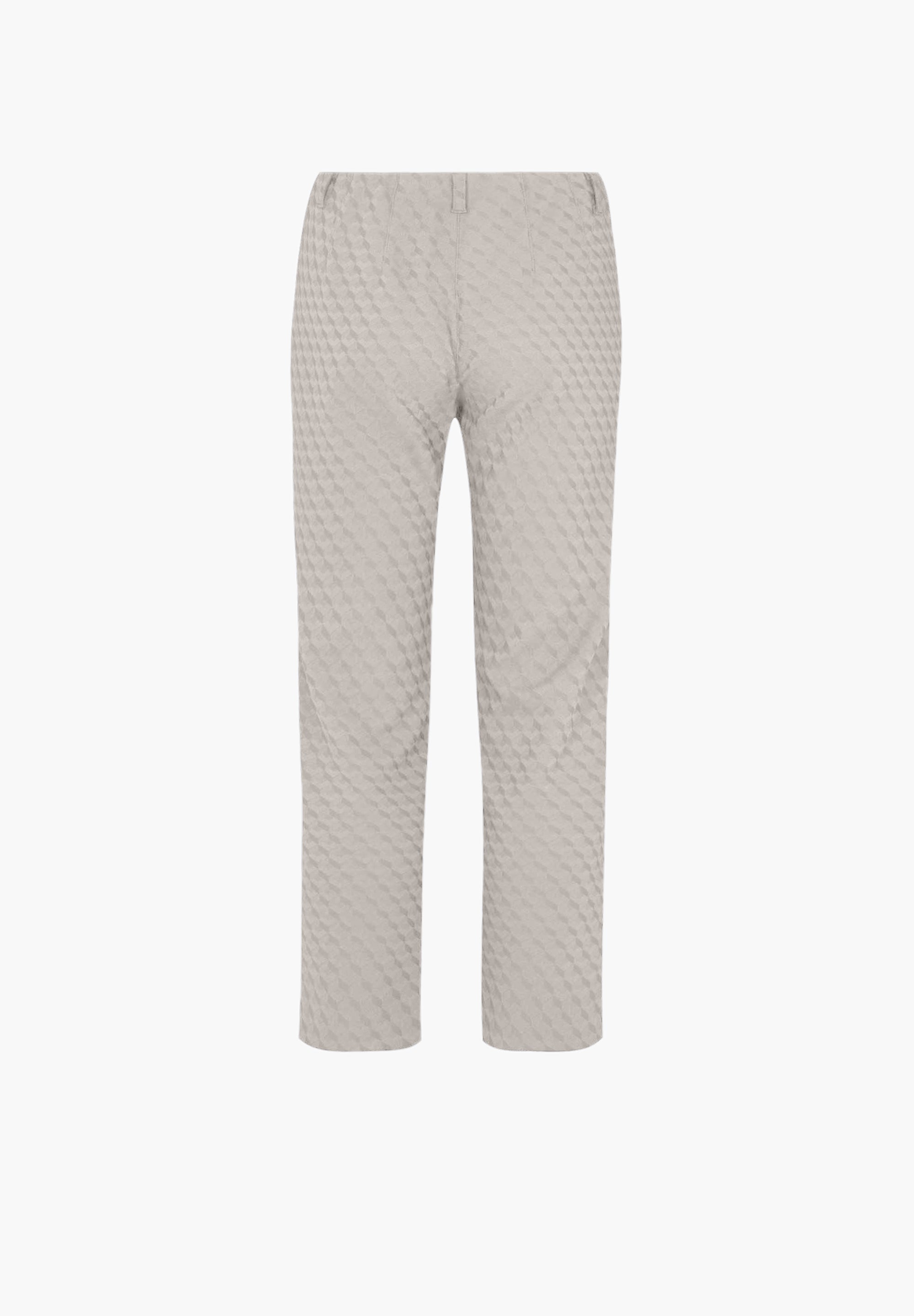 LAURIE Kelly Regular Crop Regular 25603 Grey Sand Jacquard