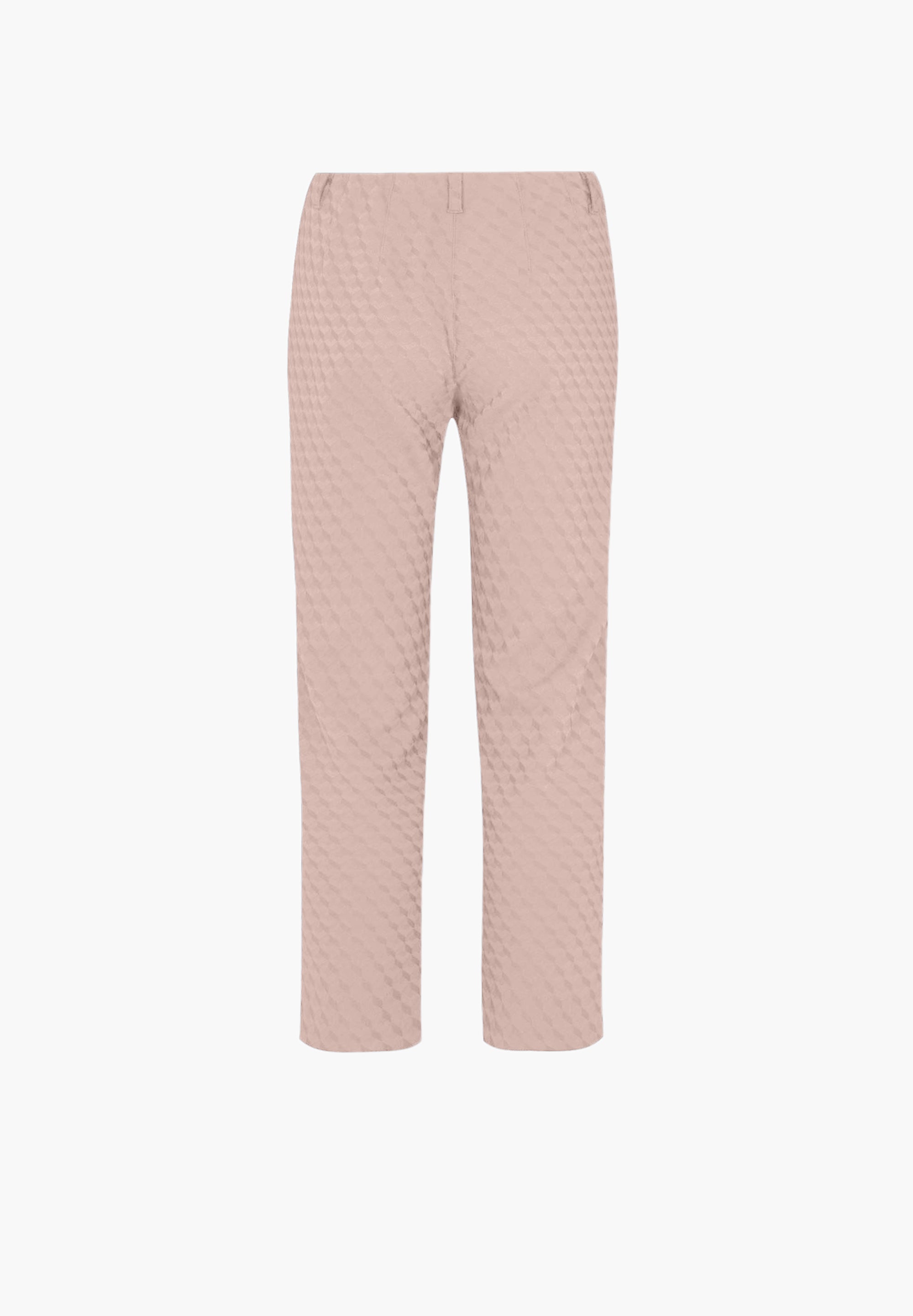 LAURIE Kelly Regular Crop Trousers REGULAR 30603 Rose Jacquard