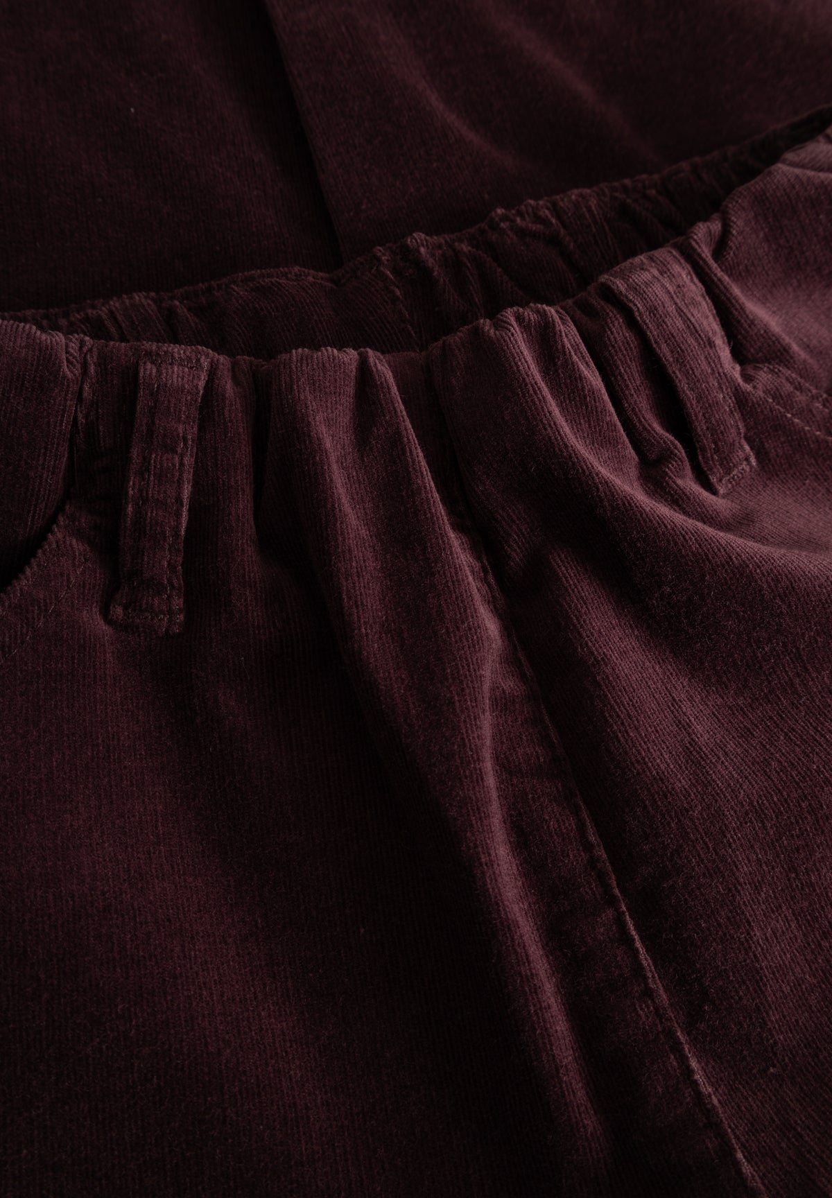 LAURIE Kelly Regular Fløyel - Medium Length Regular 68000 Dark Plum