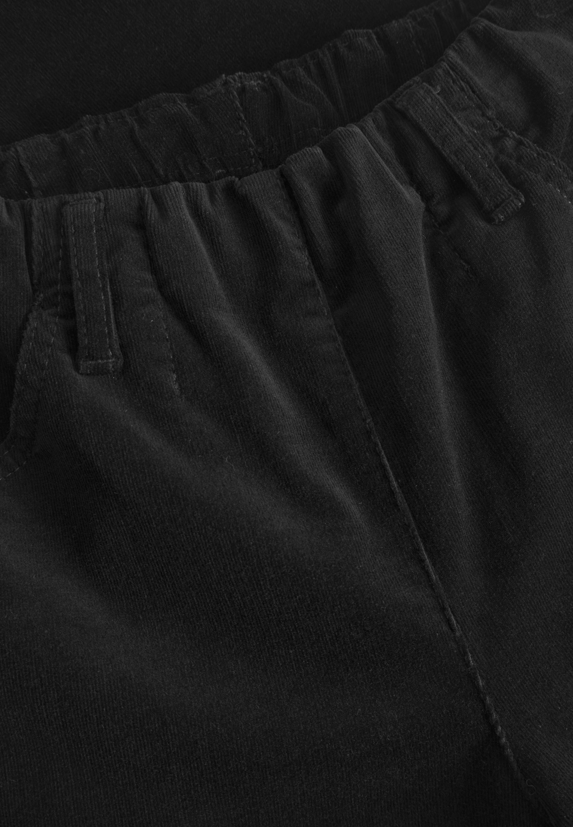 LAURIE Kelly Regular fløyel - Medium Length Regular 99000 Black