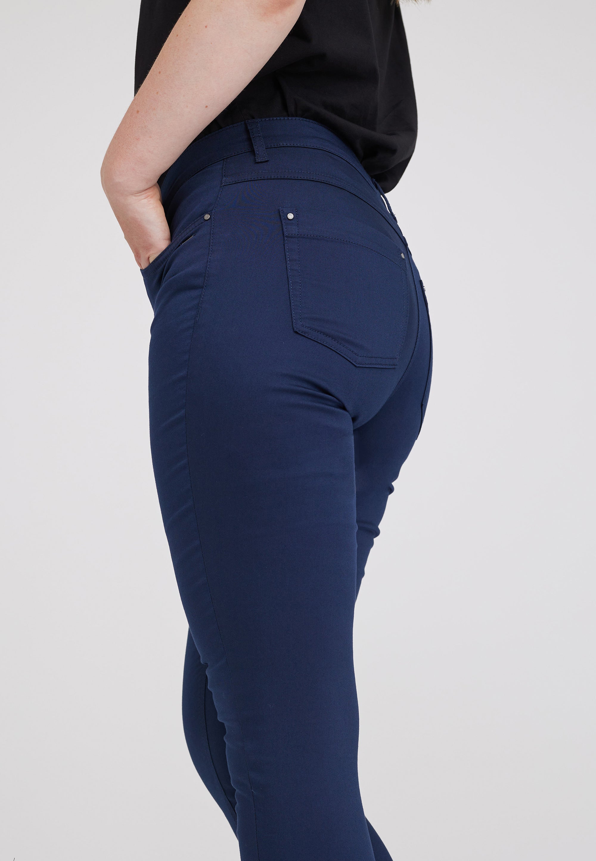 LAURIE  Laura Slim - Medium Length Slim 49000 Navy