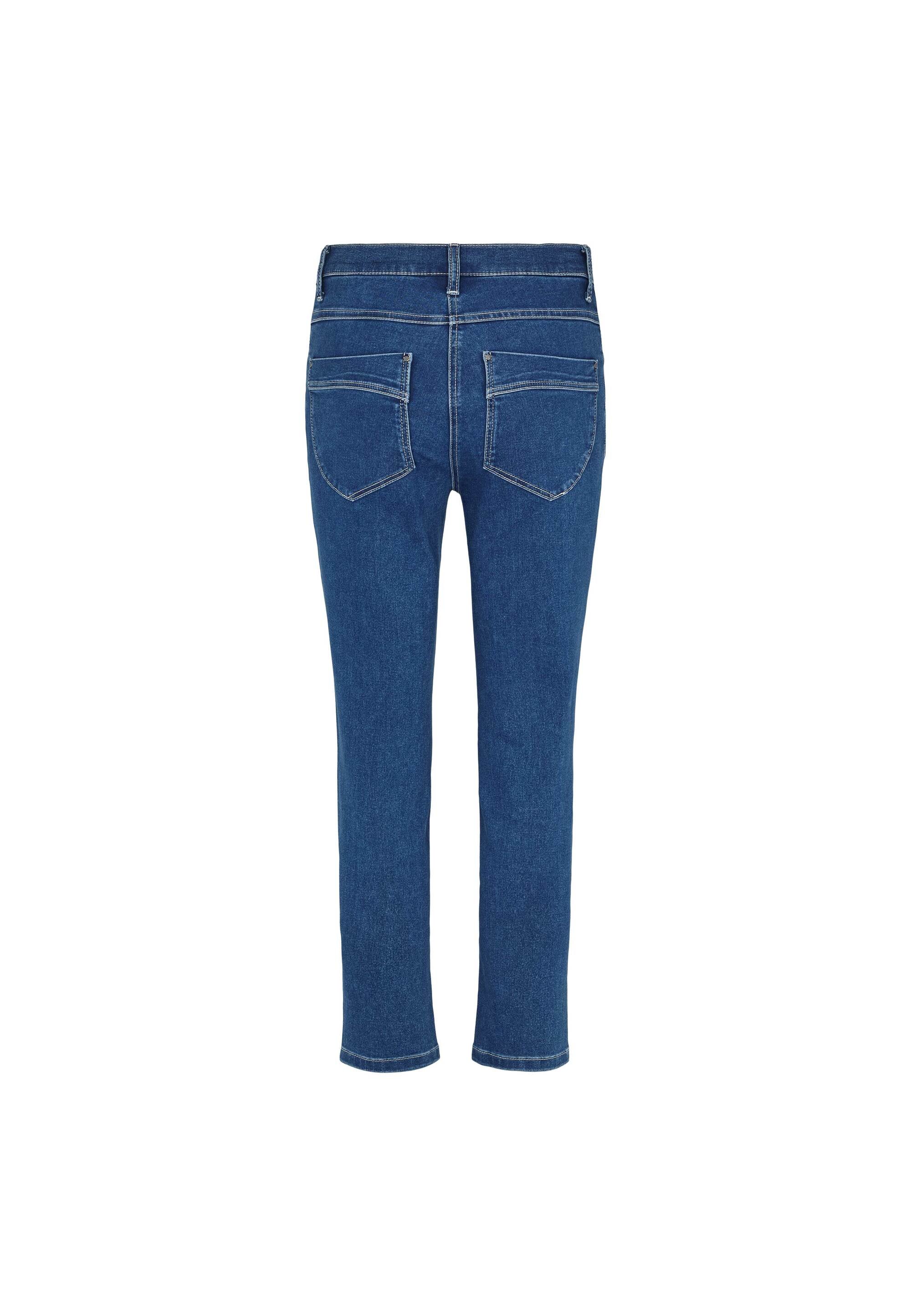LAURIE Laura Slim Crop Slim 43515 Medium Blue Denim