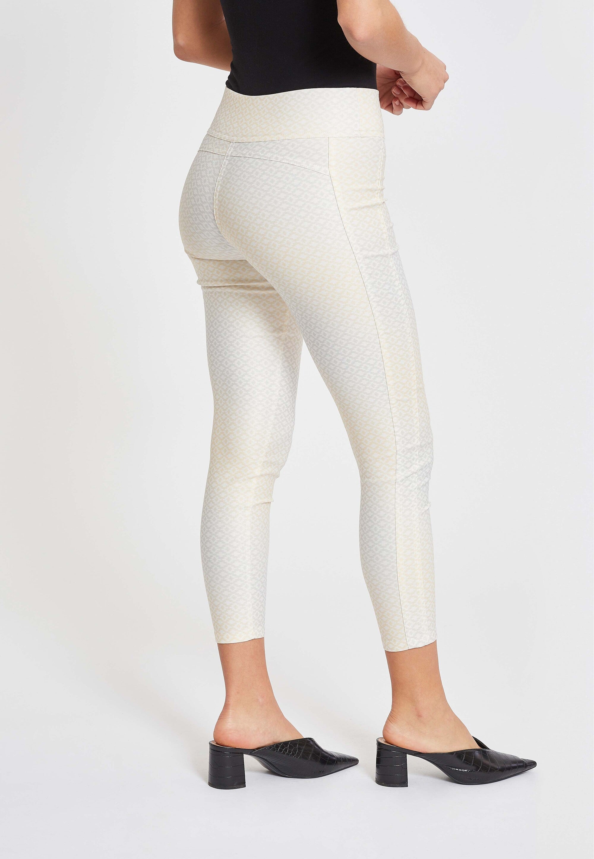 LAURIE Maya 2 Skinny Crop Skinny 10412 Golden Silver Shine