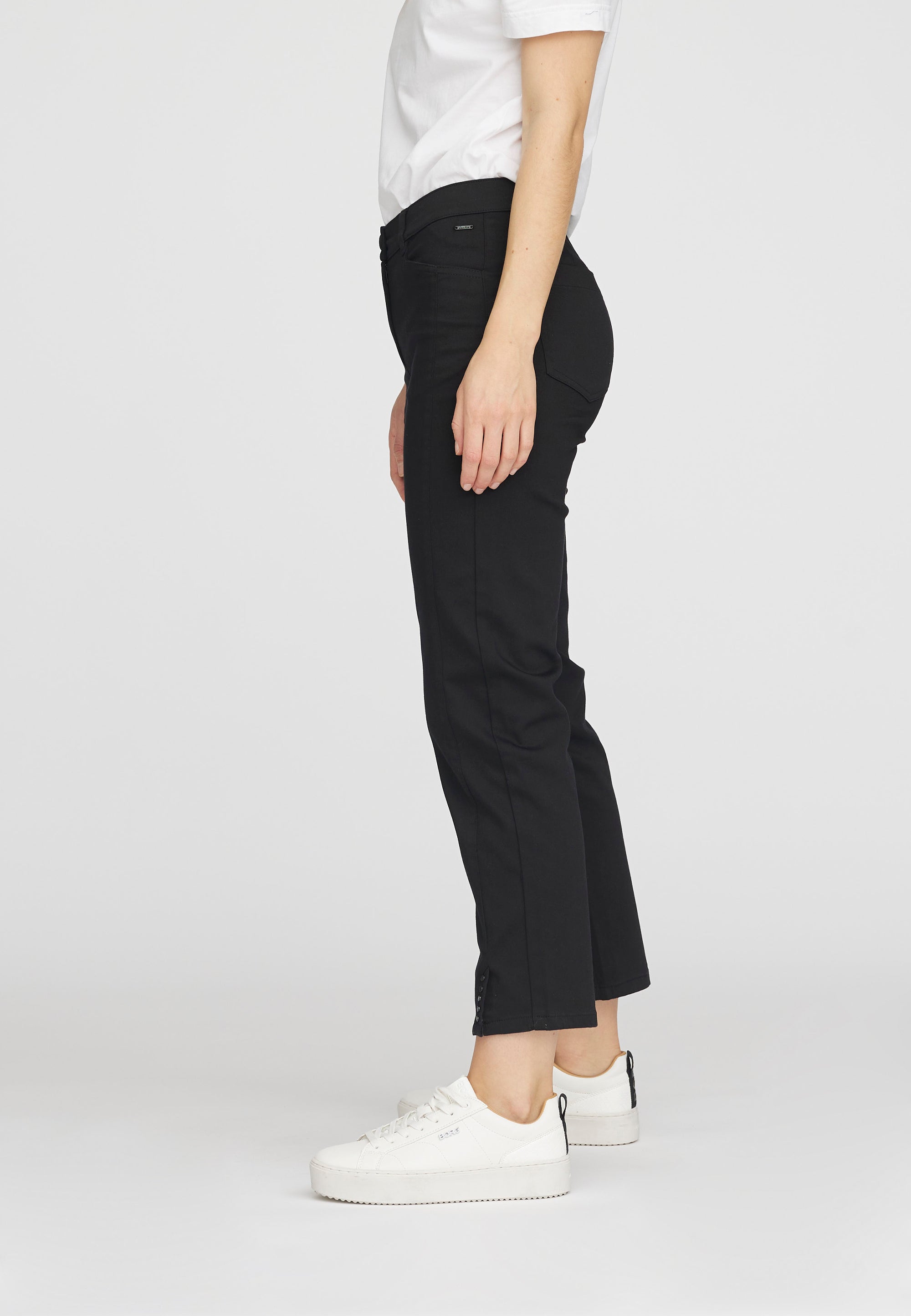LAURIE Parker Rivet Regular Crop Regular 99000 Black