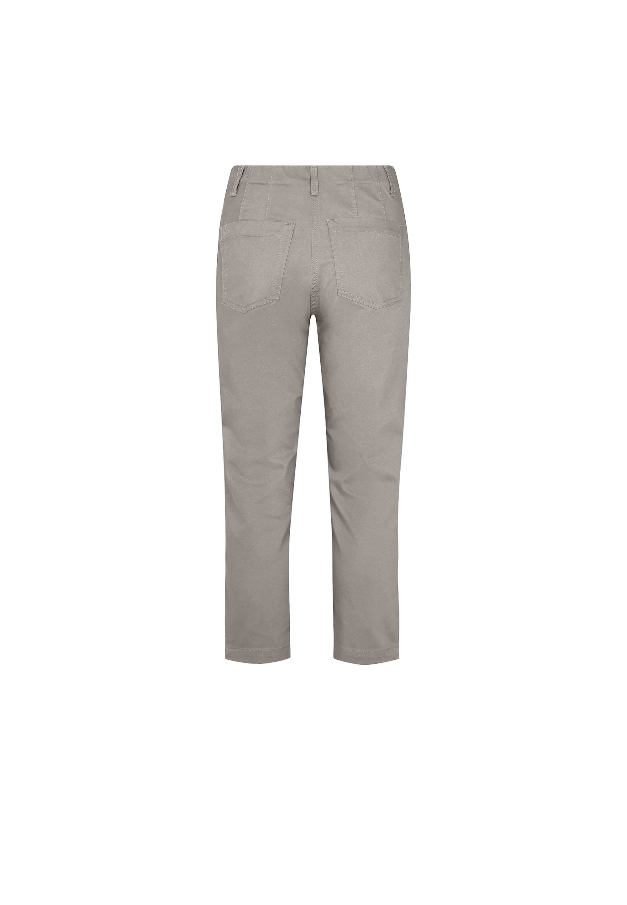 LAURIE Patricia Pure Regular Crop Trousers REGULAR 25000 Grey Sand