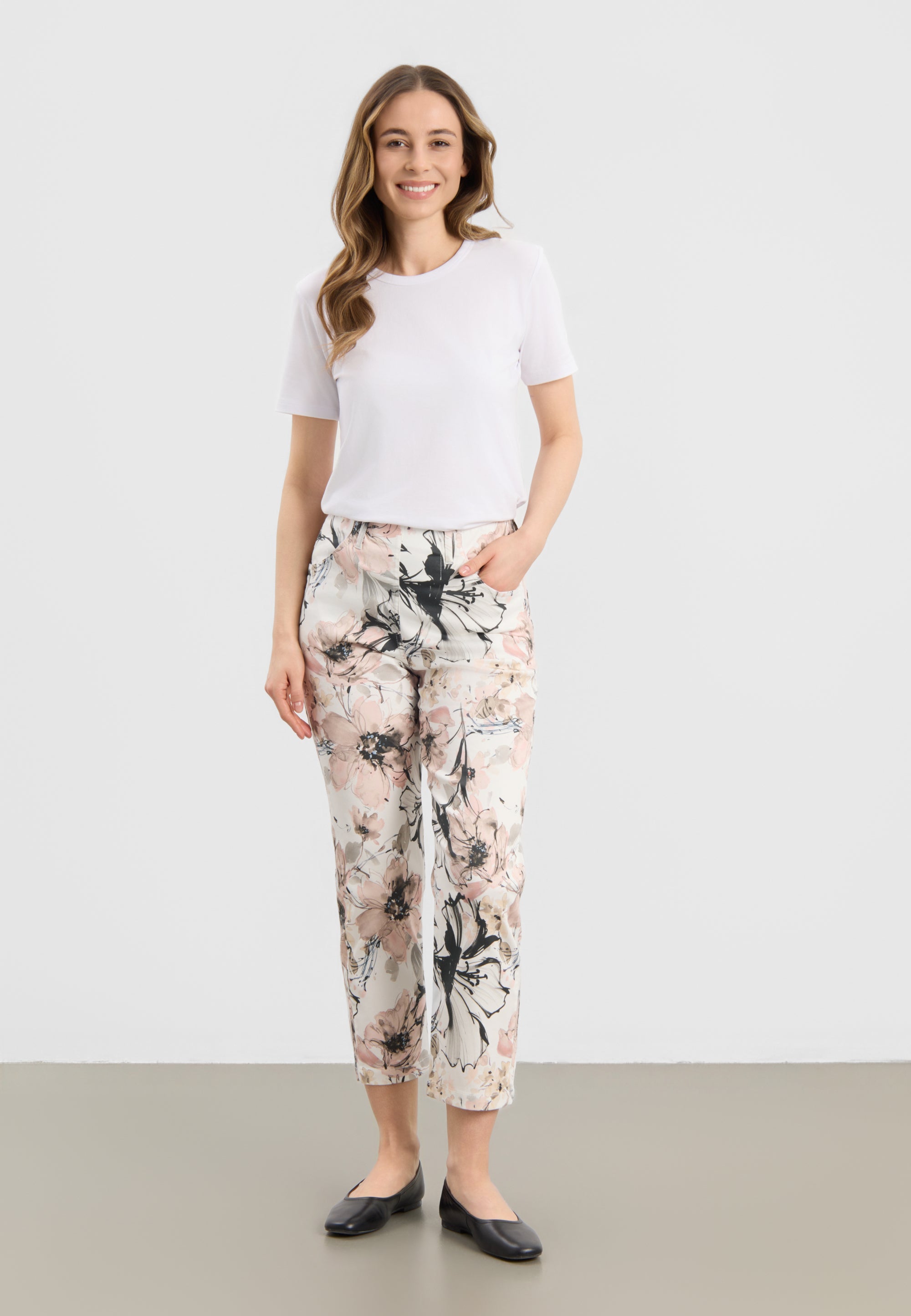 LAURIE Patricia Pure Regular Cropped Regular 30140 Rose ink print