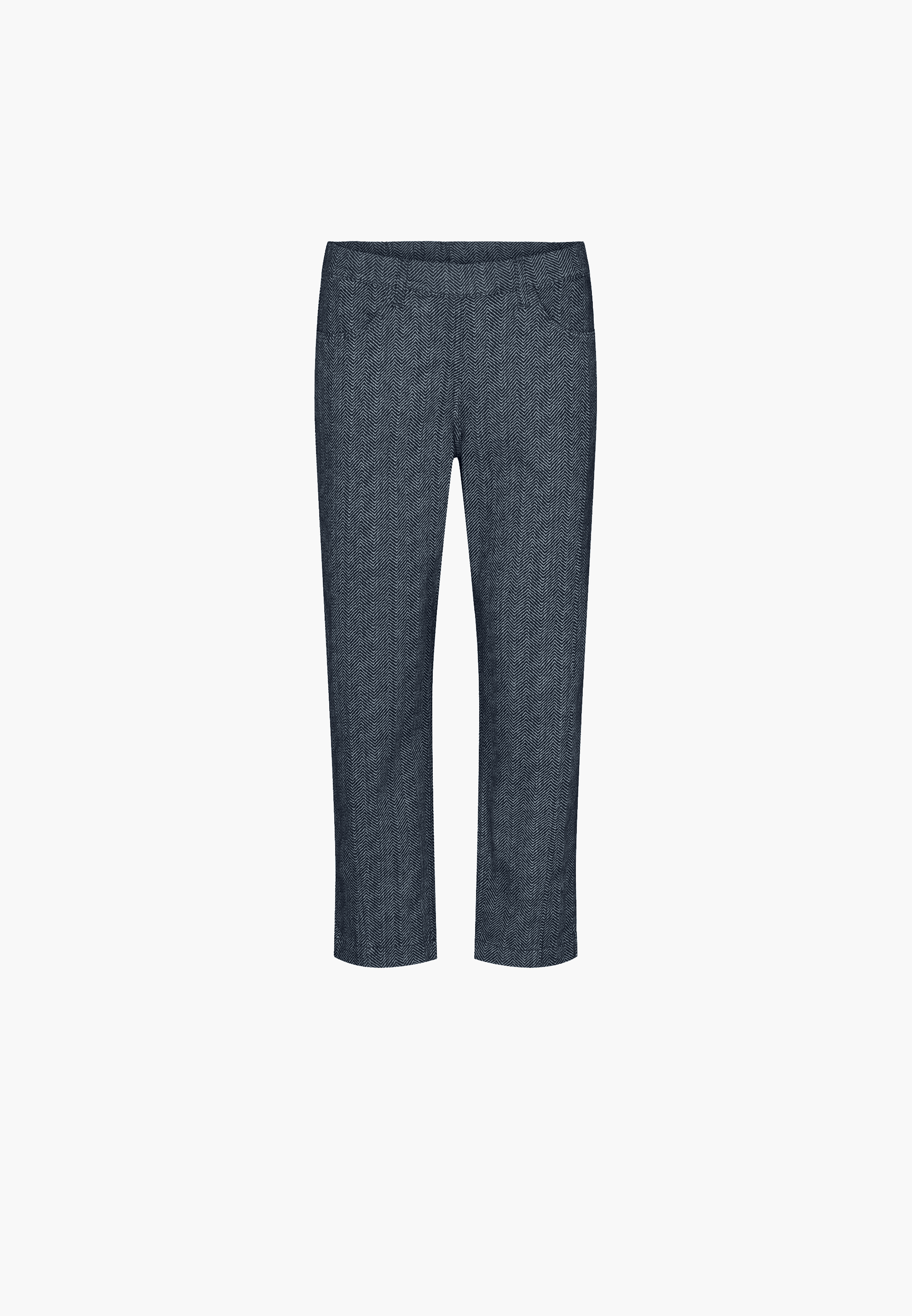 LAURIE Piper Pure Regular Crop Regular 49100 Blue Denim Herringbone