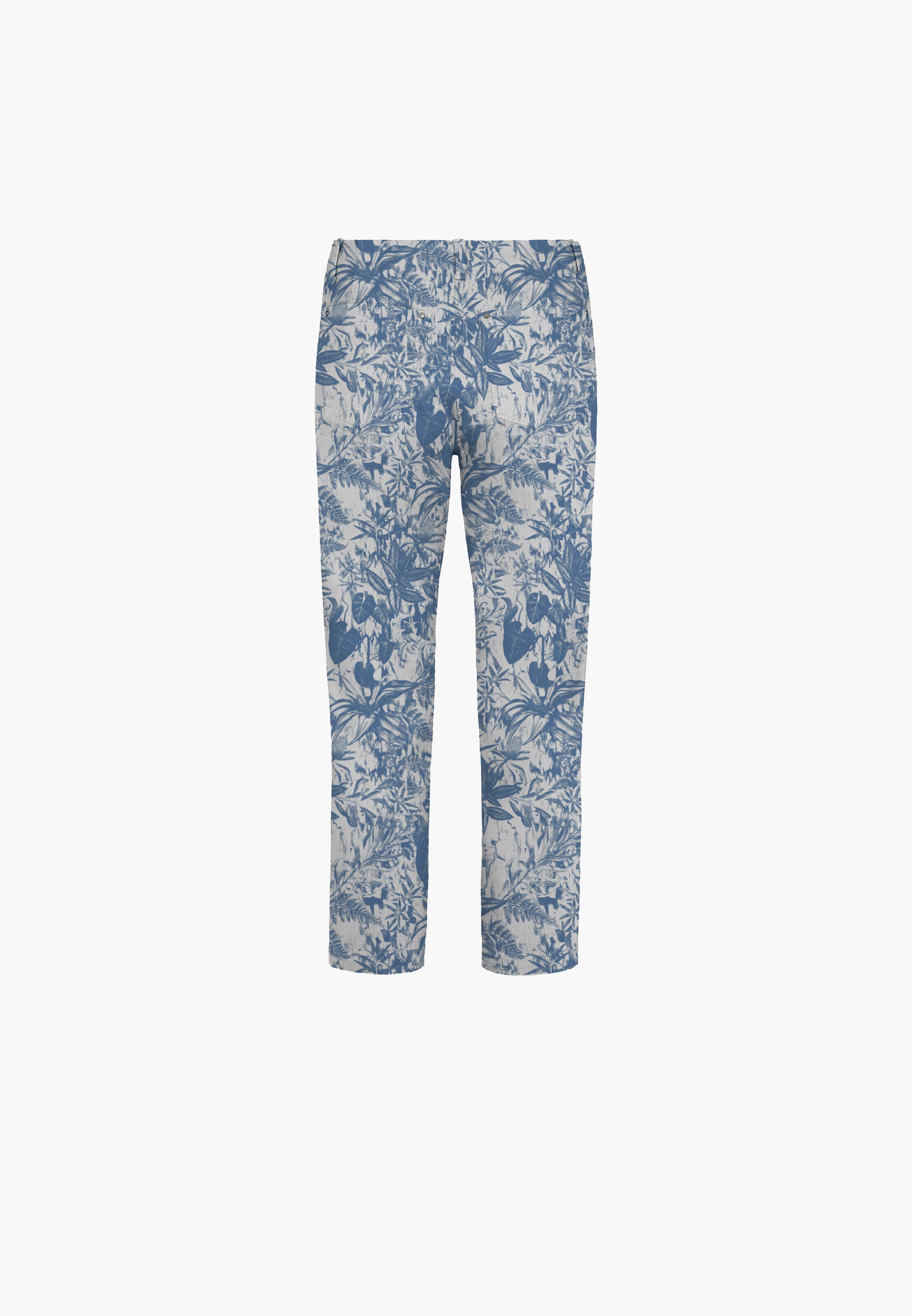 LAURIE Piper Pure Regular Crop Trousers REGULAR 44110 Flower Print