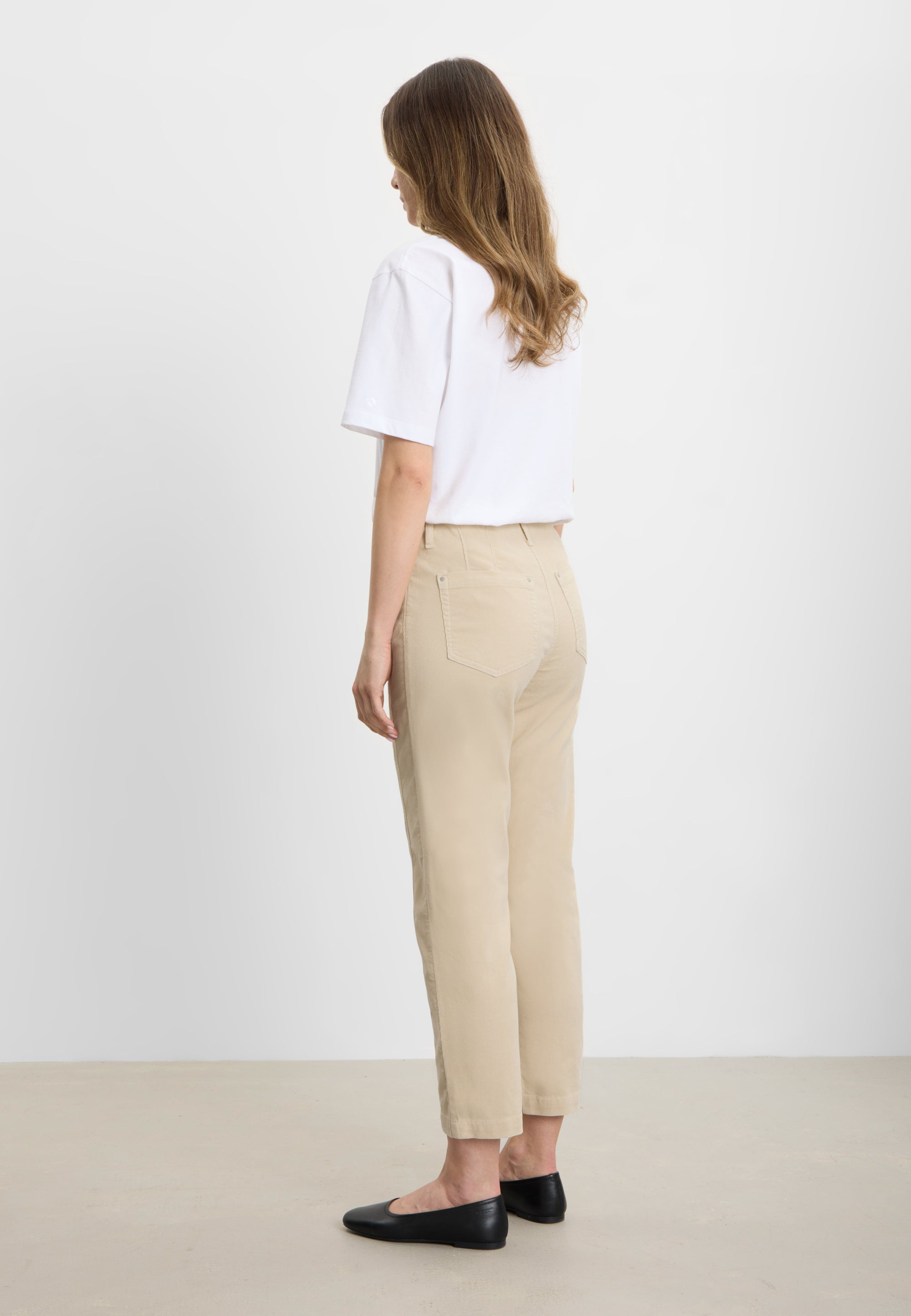 LAURIE Piper Pure Regular Fløyel - Cropped Regular 13000 Birch