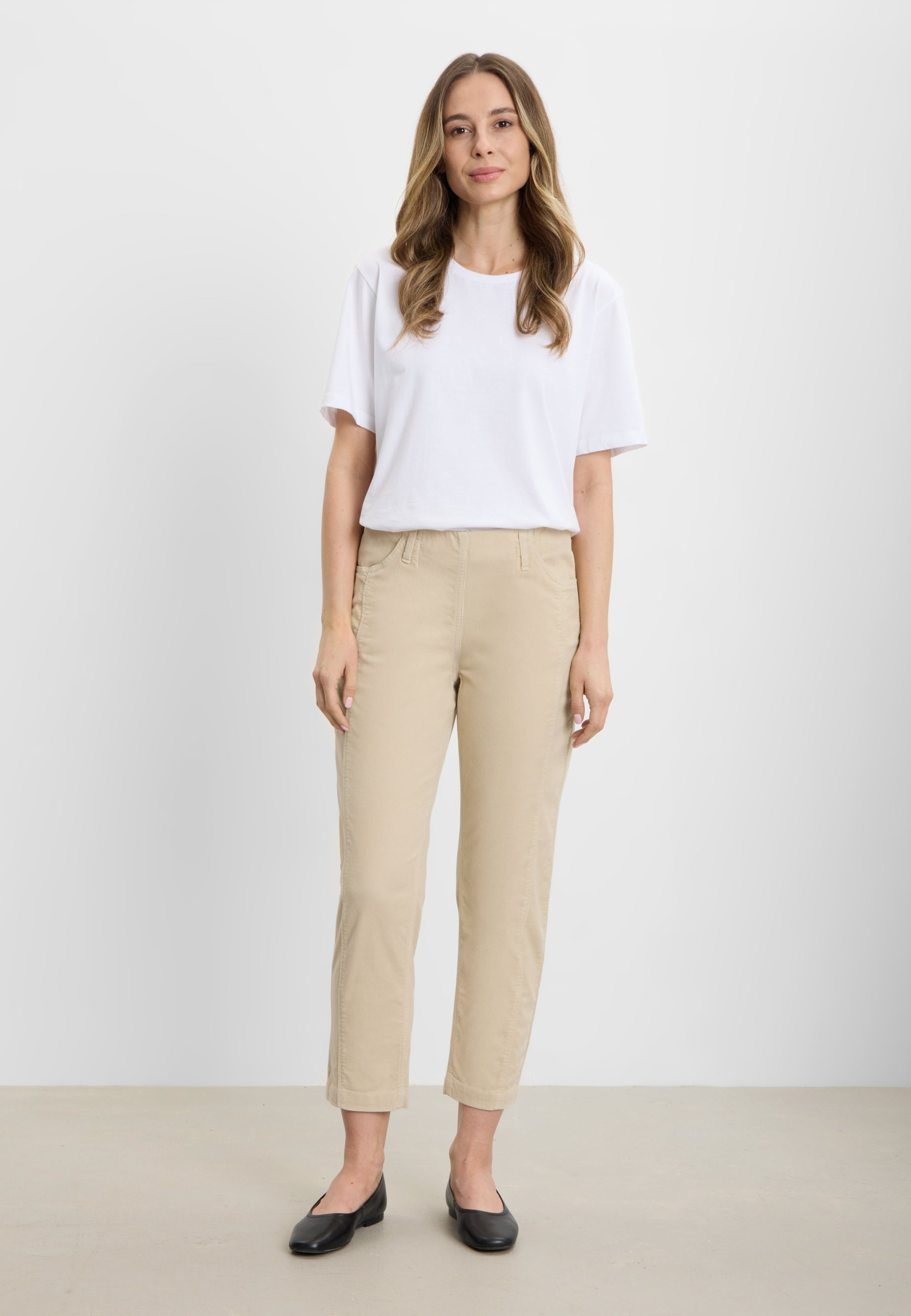 LAURIE Piper Pure Regular Fløyel - Cropped Regular 13000 Birch