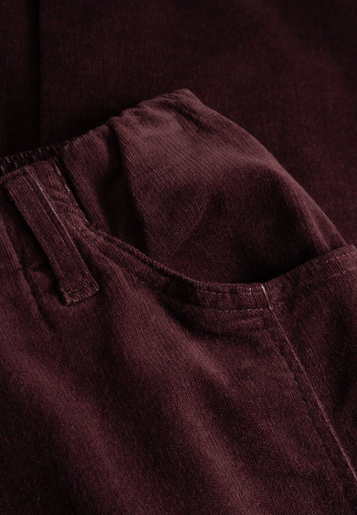 LAURIE Piper Pure Regular Fløyel - Cropped Regular 68000 Dark Plum