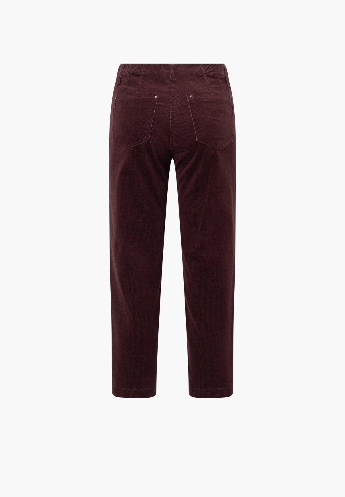 LAURIE Piper Pure Regular Fløyel - Cropped Regular 68000 Dark Plum