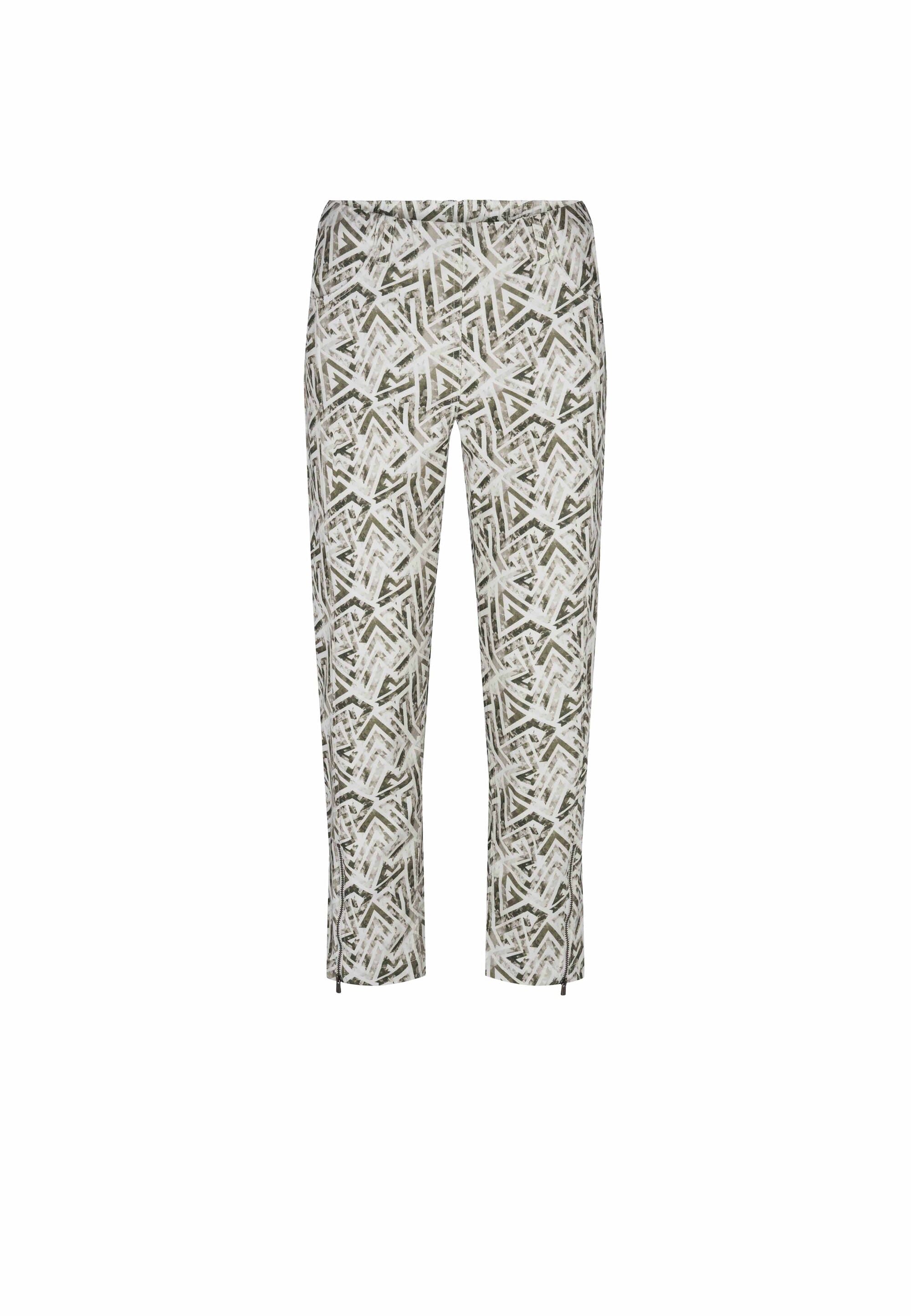 LAURIE Piper Regular Crop Regular 55416 Khaki Graphic