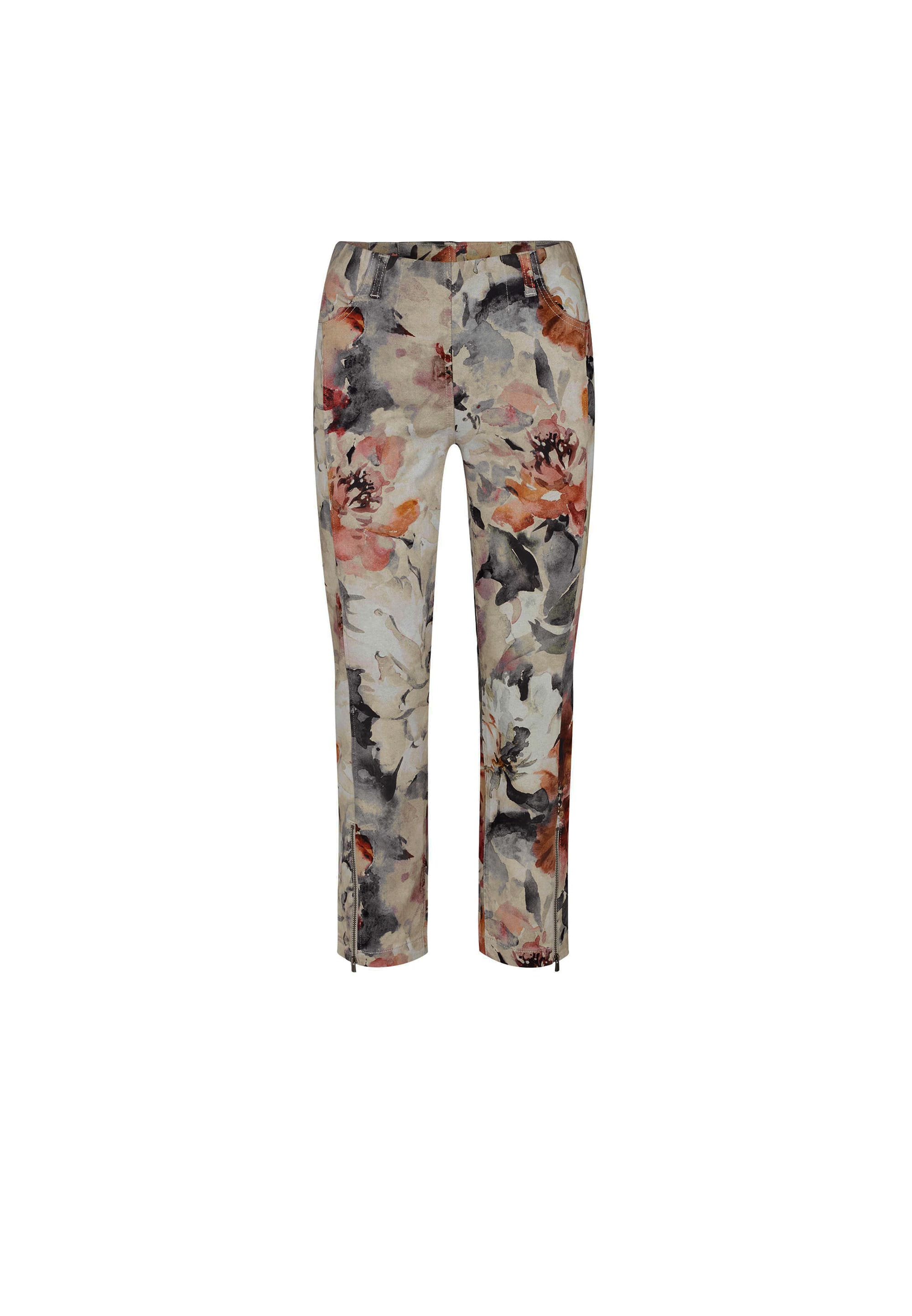 LAURIE Piper Regular Crop Regular 25016 Grey Sand Print
