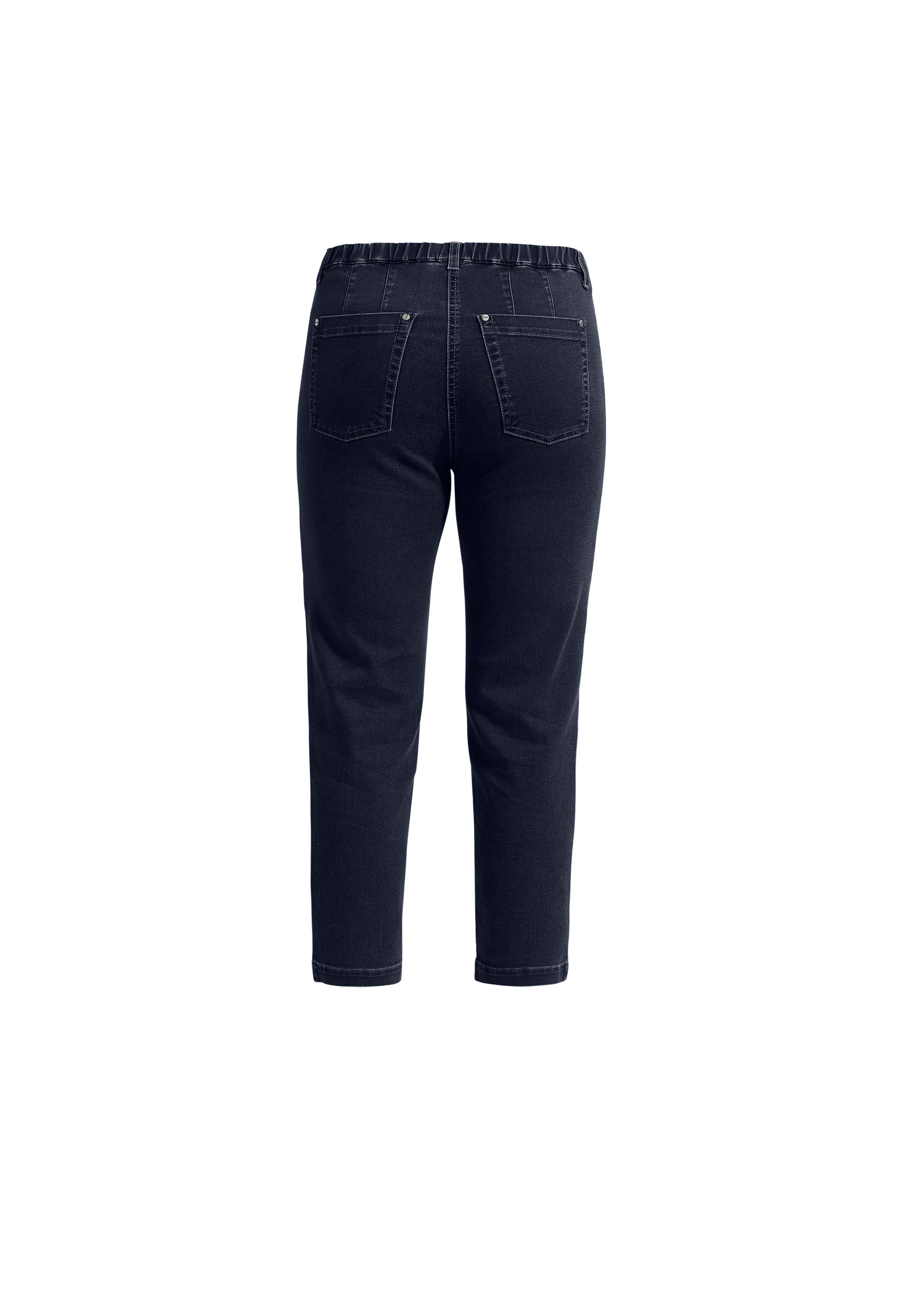 LAURIE  Piper Regular Crop Regular 40518 Dark Blue Denim