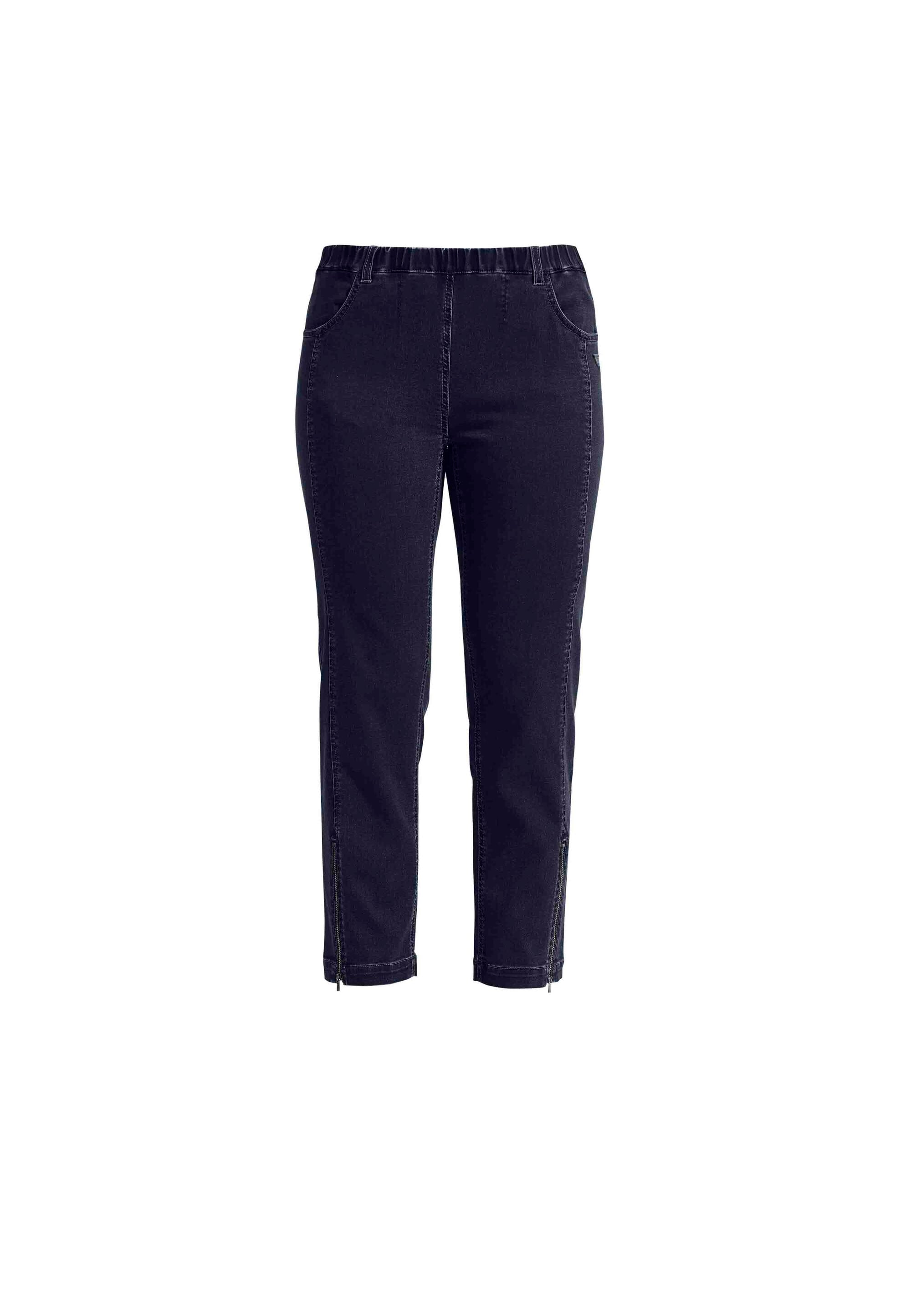 LAURIE  Piper Regular Crop Regular 40518 Dark Blue Denim
