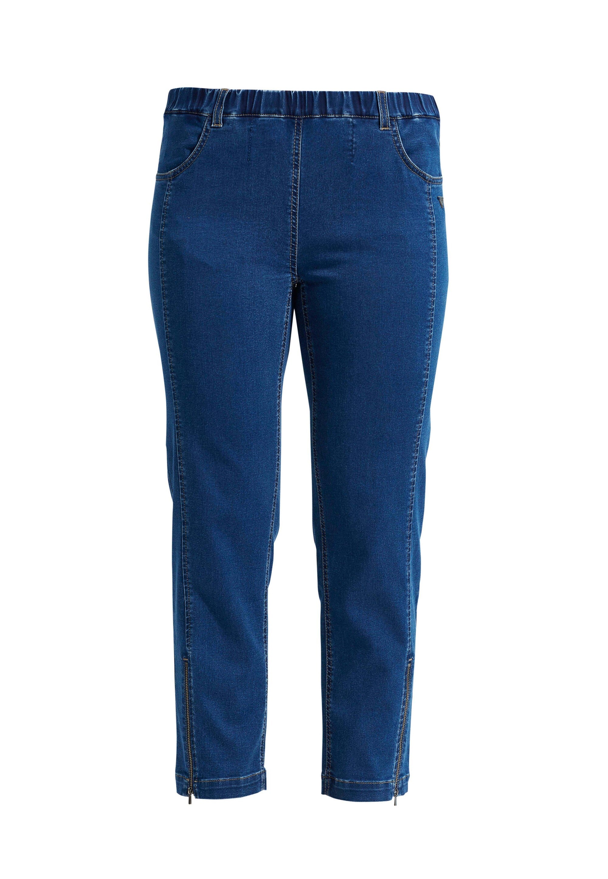 LAURIE  Piper Regular Crop Regular 43515 Medium Blue Denim