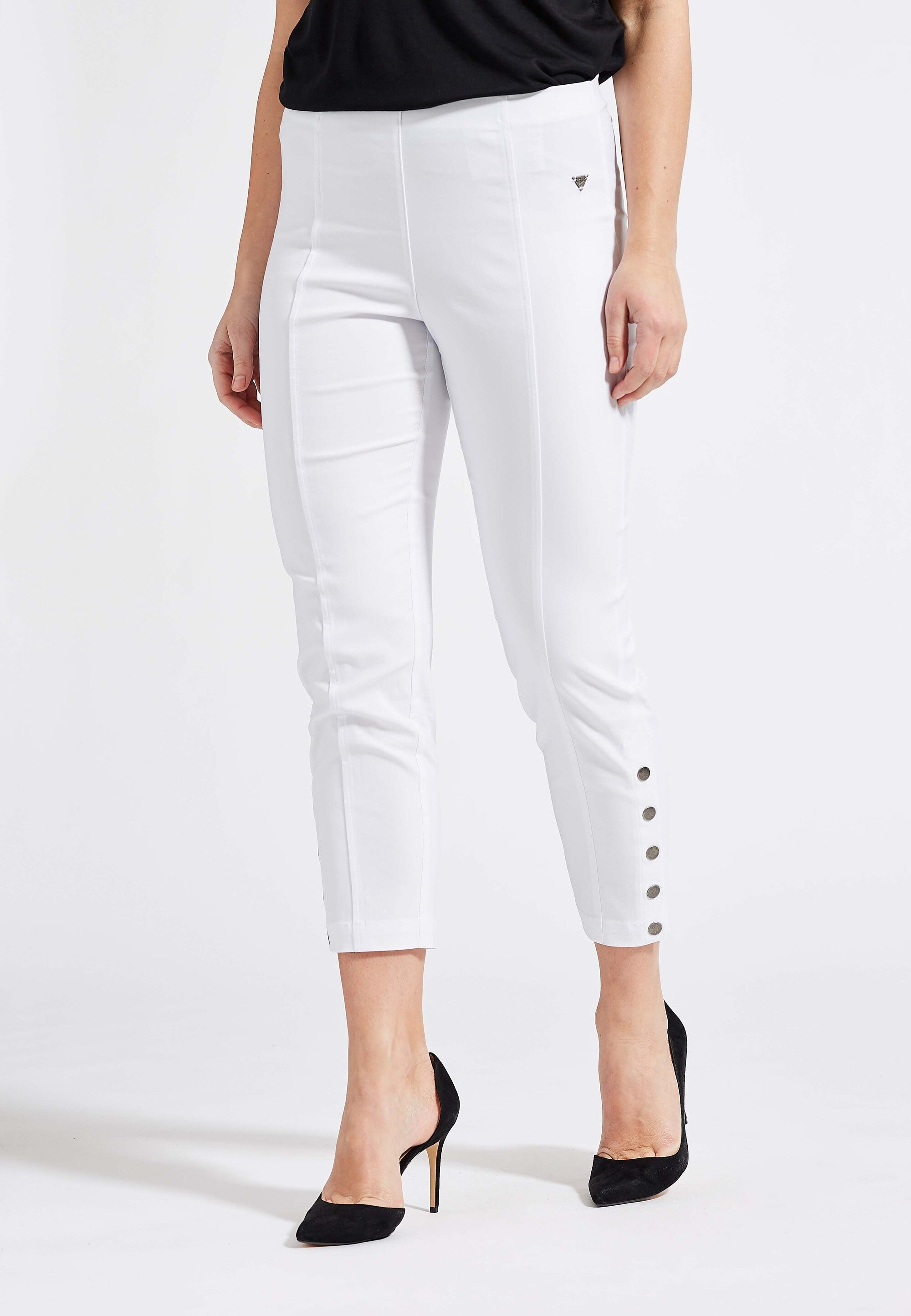 LAURIE  Polly Regular Crop Regular 10970 White