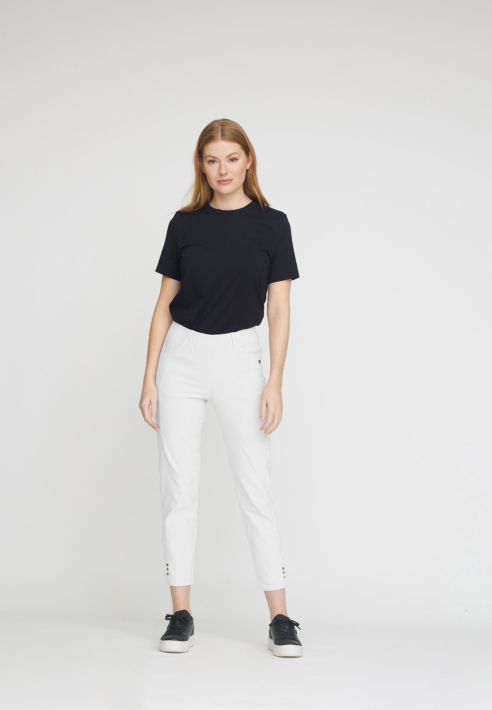 LAURIE  Rose Regular Crop Regular 10970 White