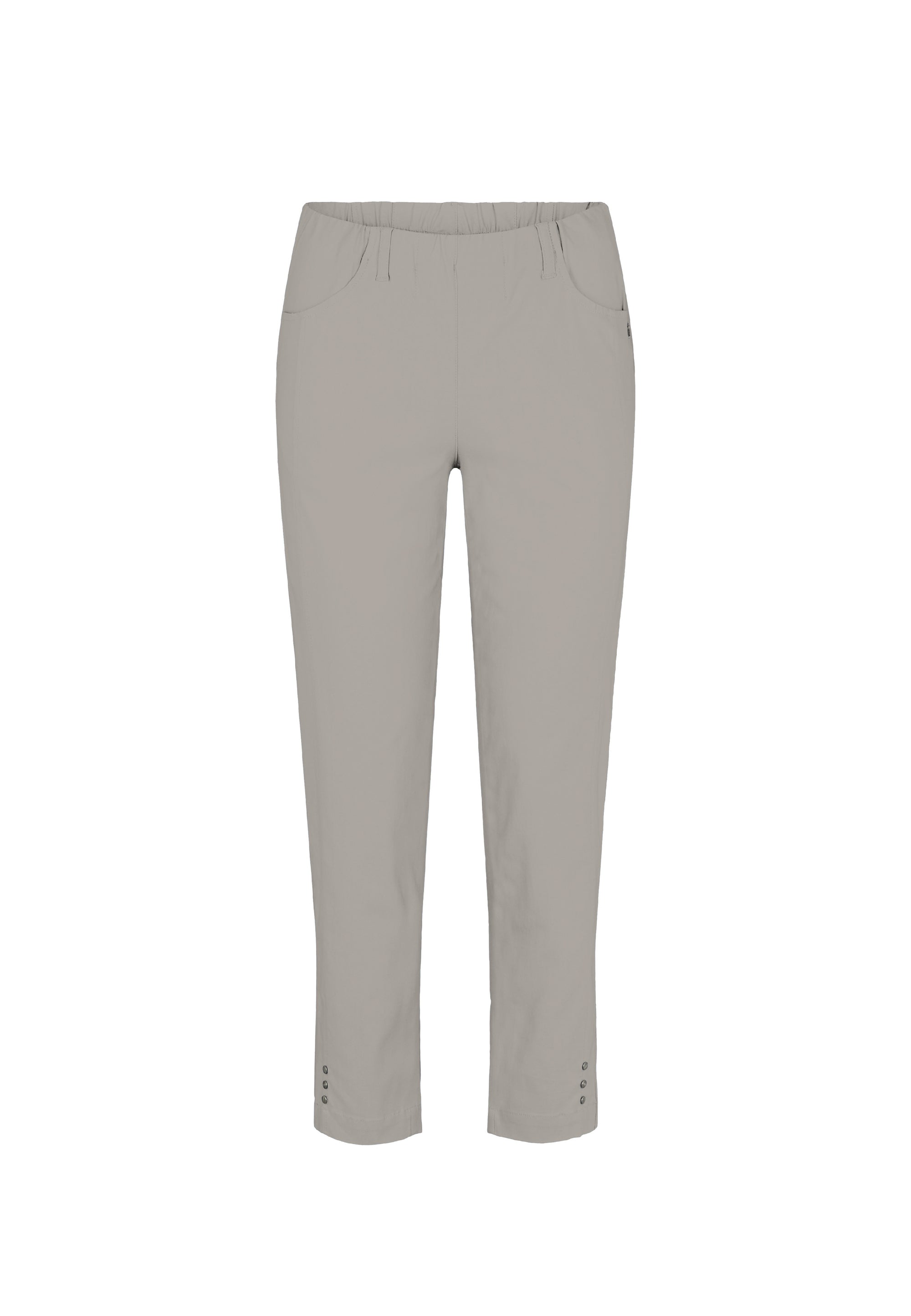 LAURIE Rose Regular Crop Trousers REGULAR 25137 Grey Sand