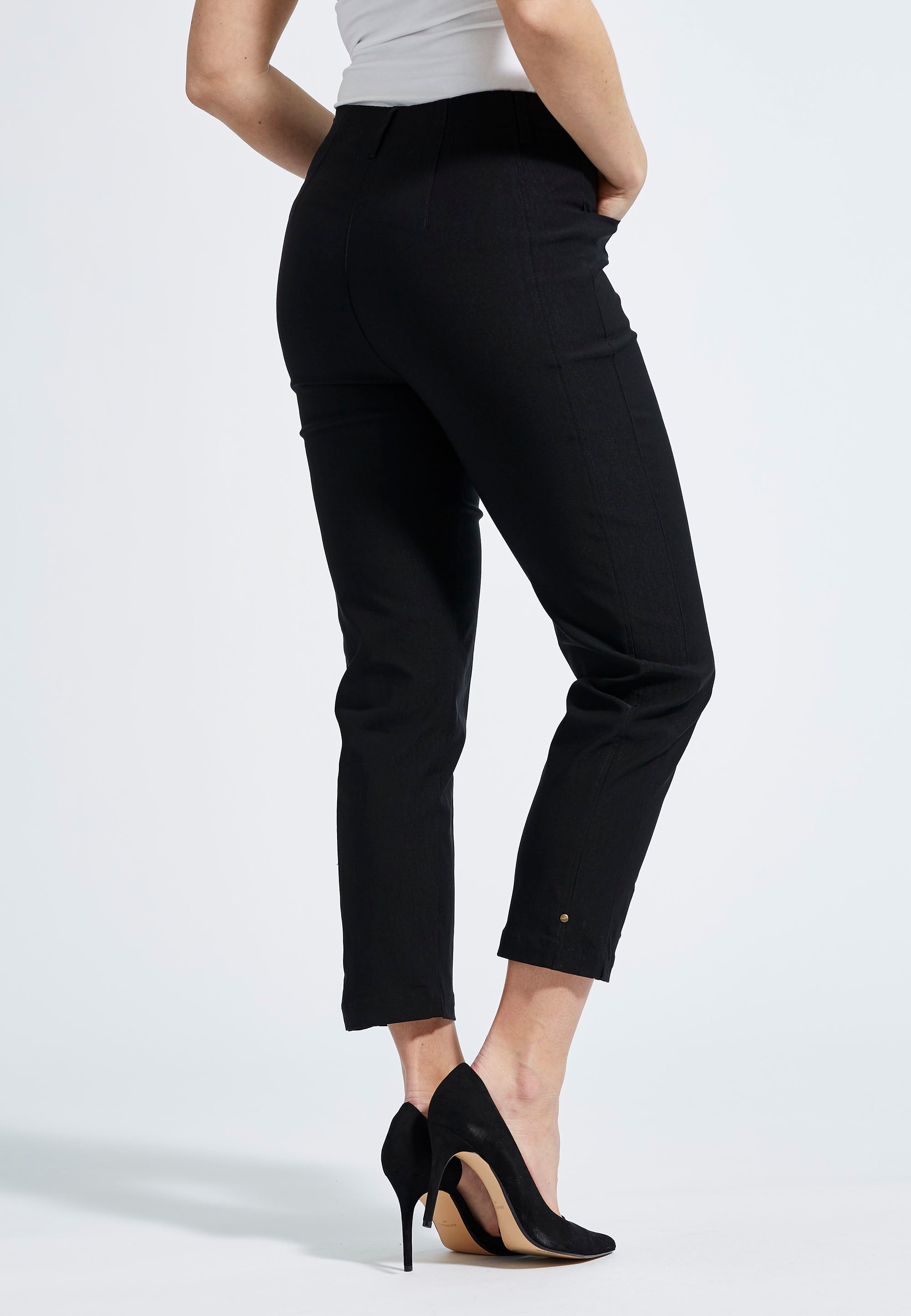 LAURIE  Rose Regular Crop Regular 99970 Black