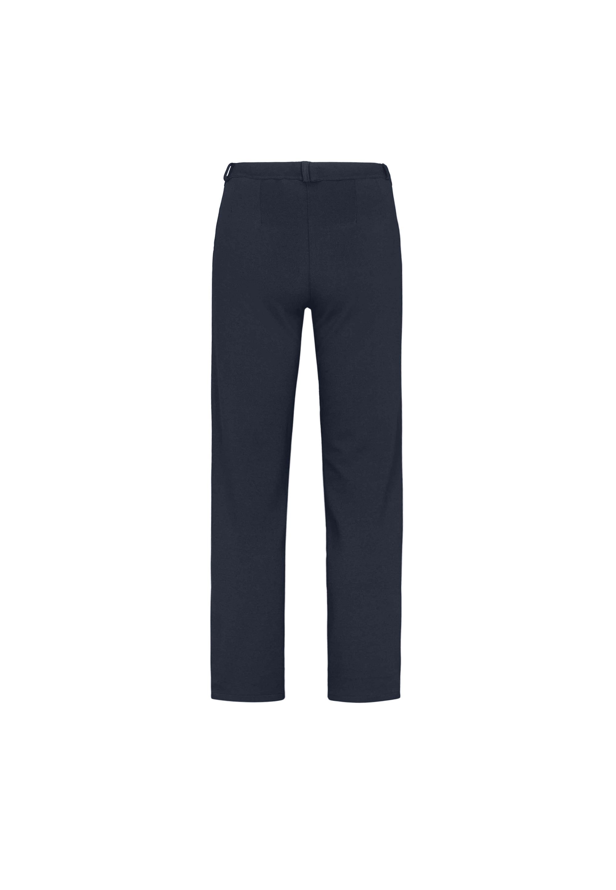 LAURIE  Ruby Straight - Medium Length Trousers STRAIGHT 49103 Navy brushed