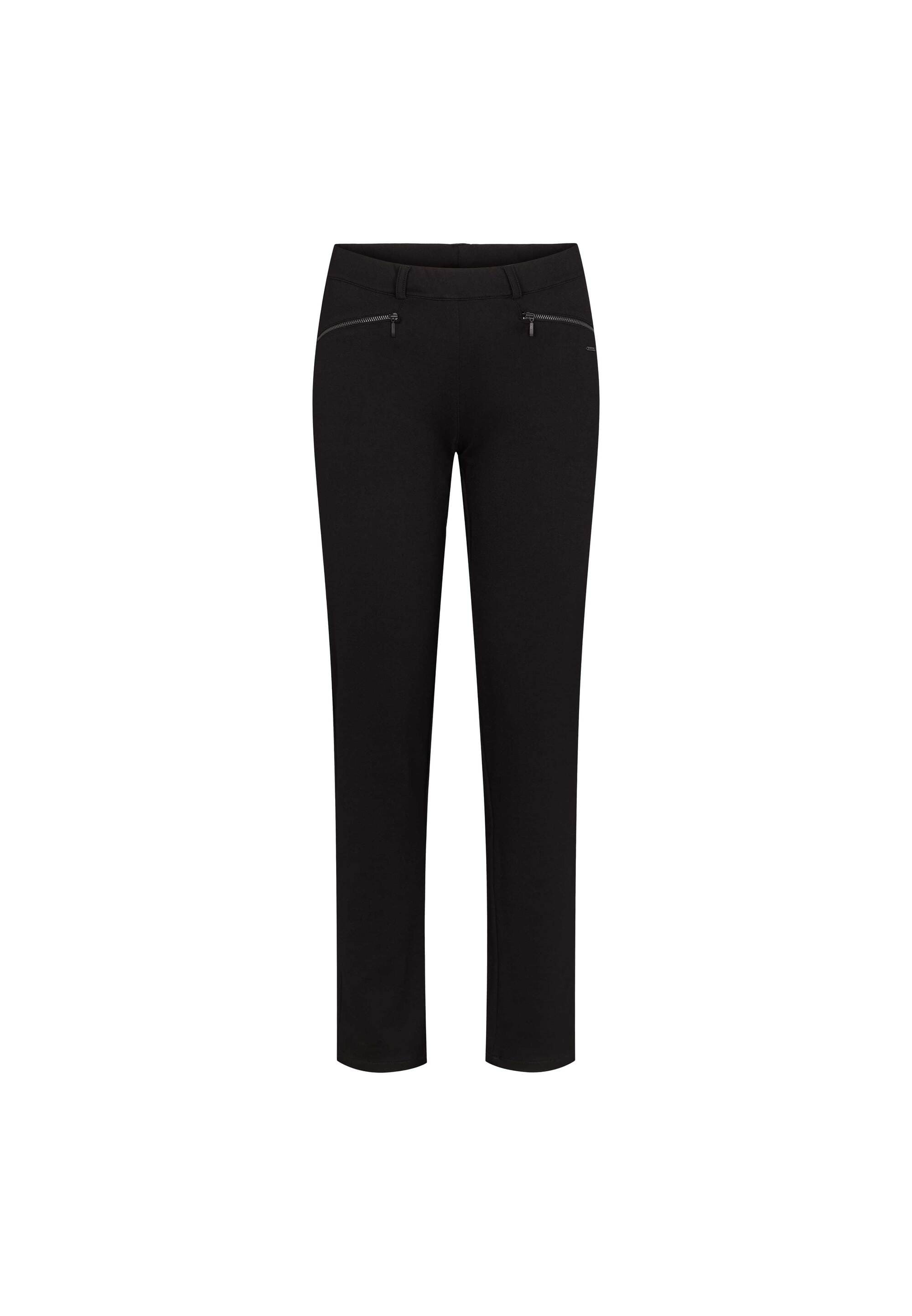 LAURIE Rylie Regular - Short Length Trousers REGULAR 99143 Black brushed