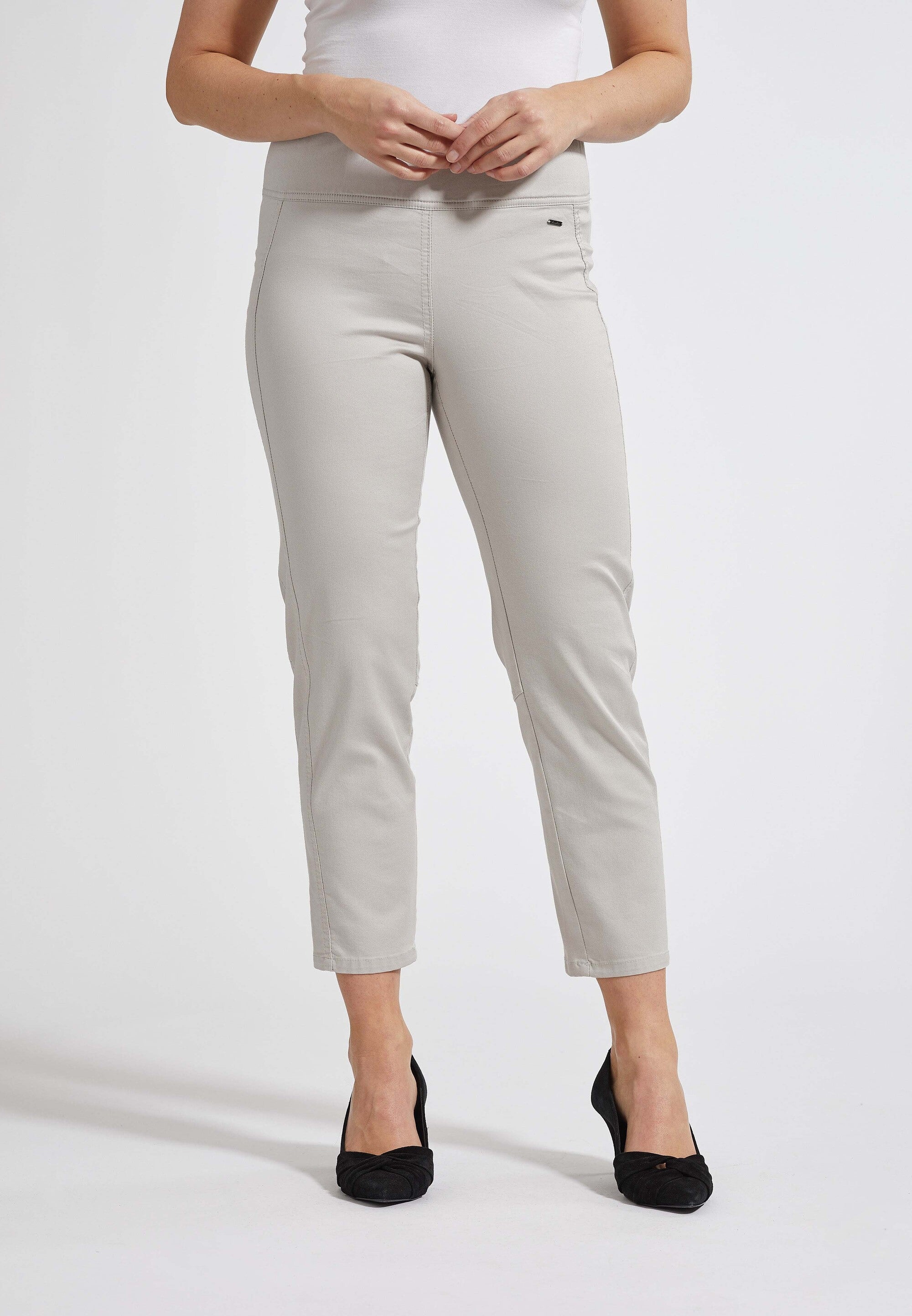 LAURIE  Sara Regular Crop Regular 25107 Grey Sand
