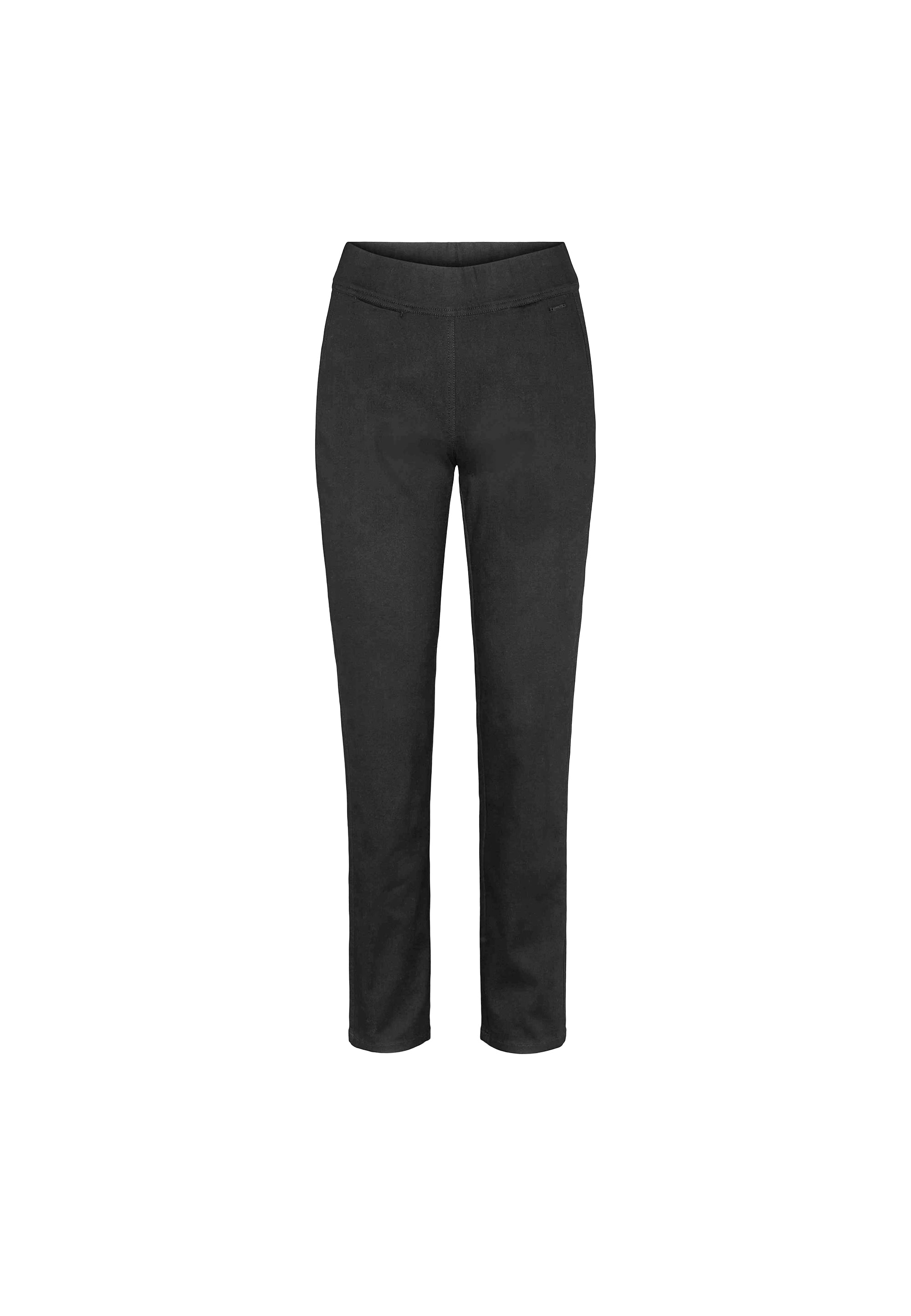 LAURIE Serene Slim - Medium Length Trousers SLIM 99000 Black
