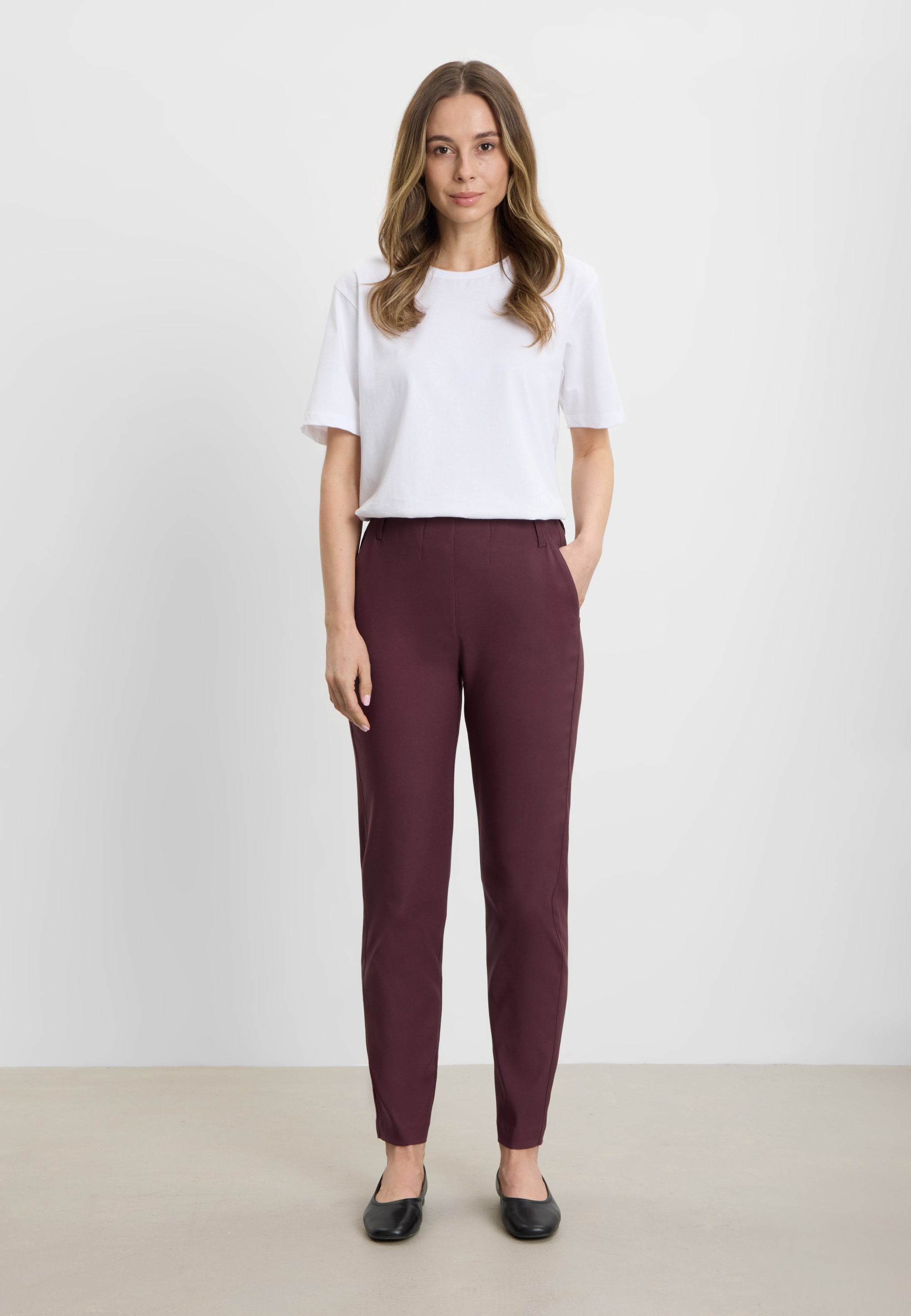 LAURIE Taylor Regular - Short Length Regular 68000 Dark Plum