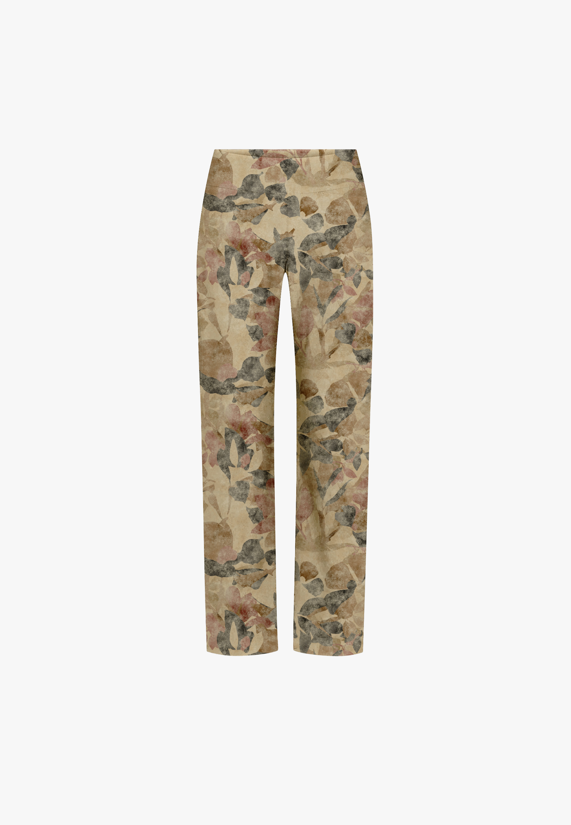 LAURIE Thea Straight - Medium Length Straight 68141 Plum Botany Print