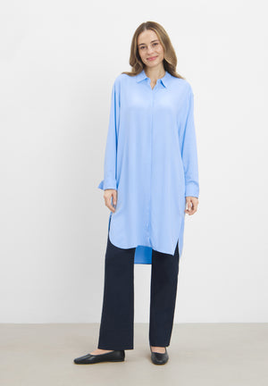 Veronica Long Shirt LS - Blue Sky