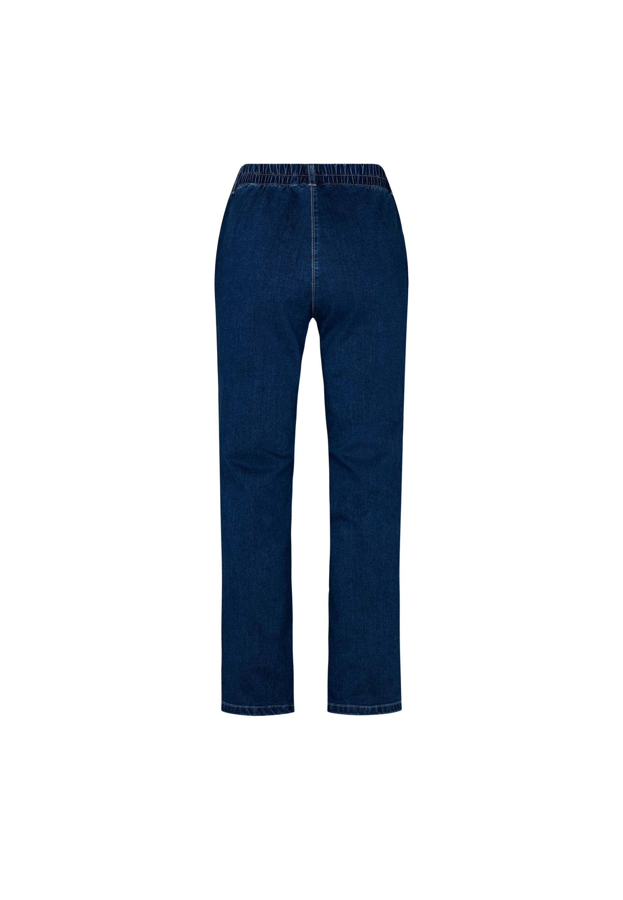 LAURIE  Violet Relaxed - Medium Length Trousers RELAXED 49501 Dark Blue Denim