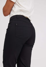 LAURIE Amelia Straight ML Trousers STRAIGHT 99000 Black