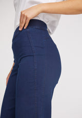 LAURIE Serene Loose ML Trousers LOOSE 49520 Dark Blue Denim